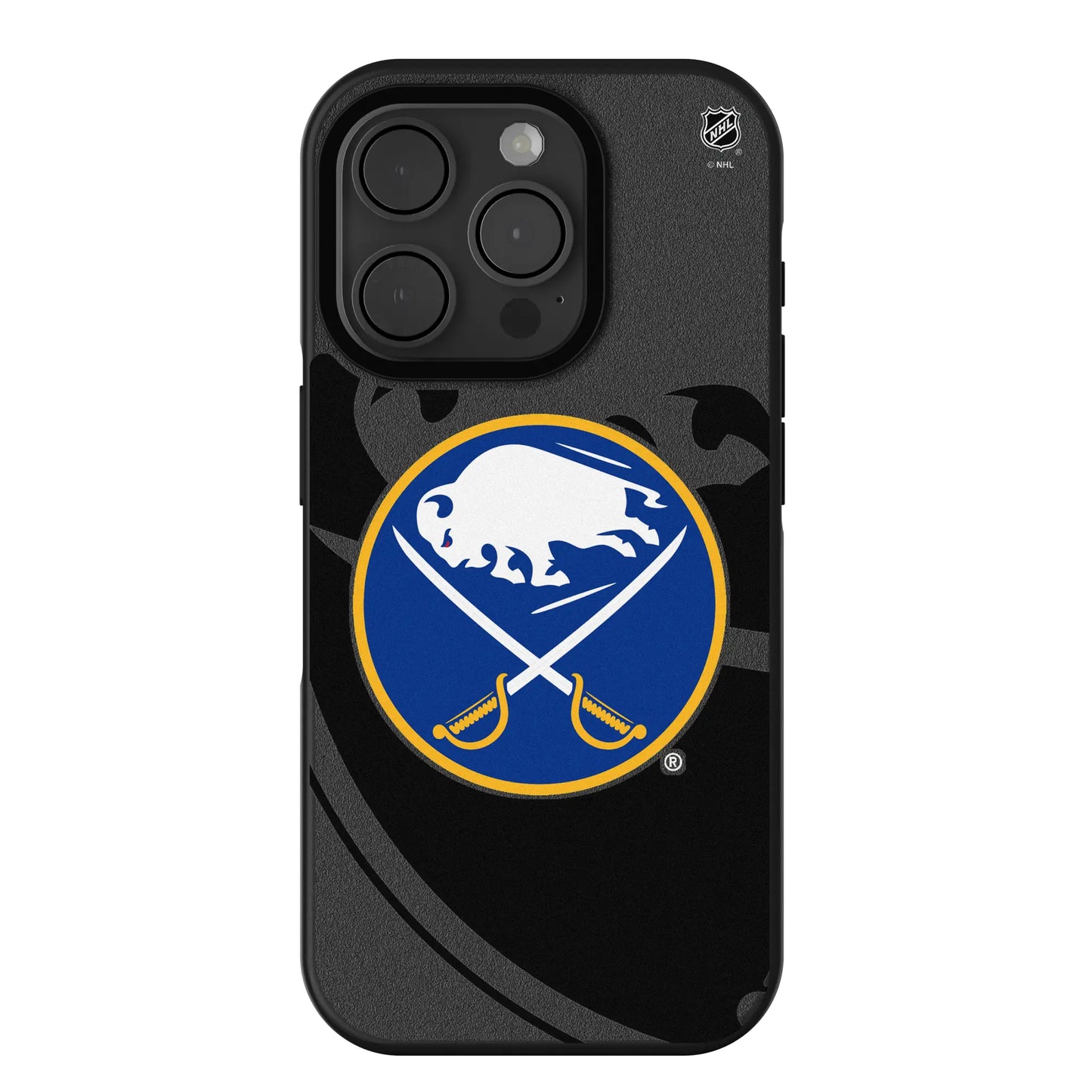 Buffalo Sabres Monocolor Tilt Bump Phone Case for Apple iPhone
