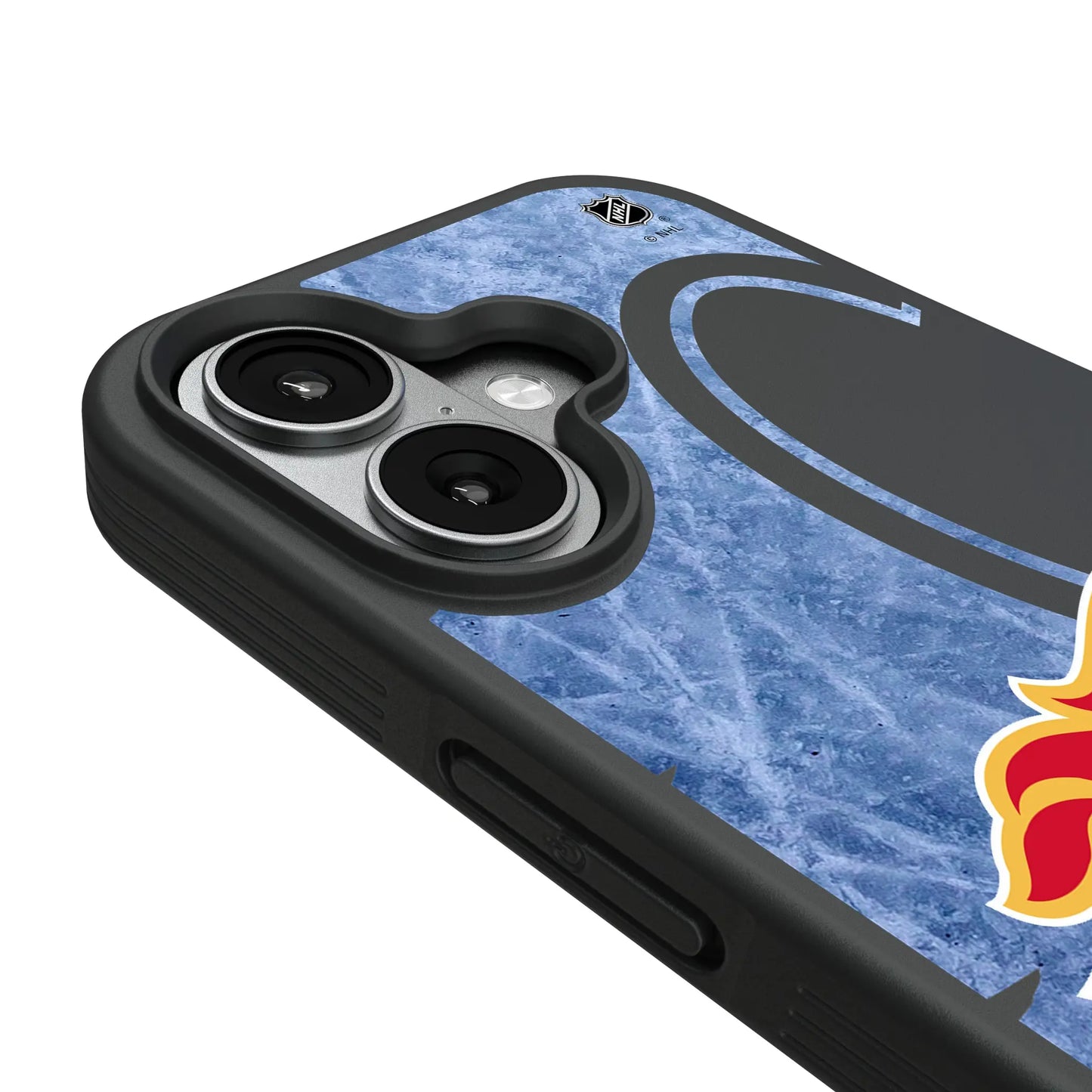 Calgary Flames Ice Tilt Bump Phone Case for Apple iPhone