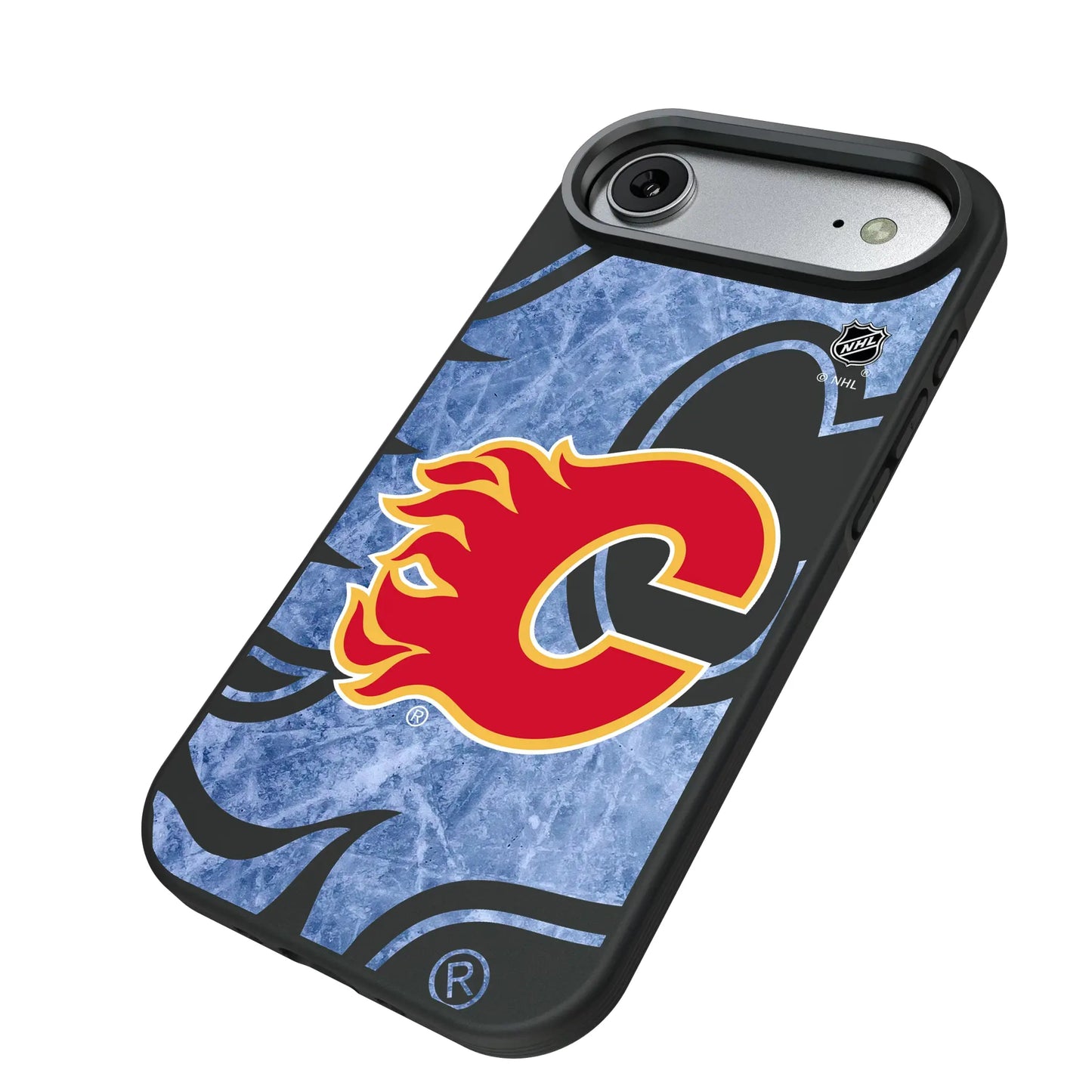 Calgary Flames Ice Tilt Bump Phone Case for Apple iPhone
