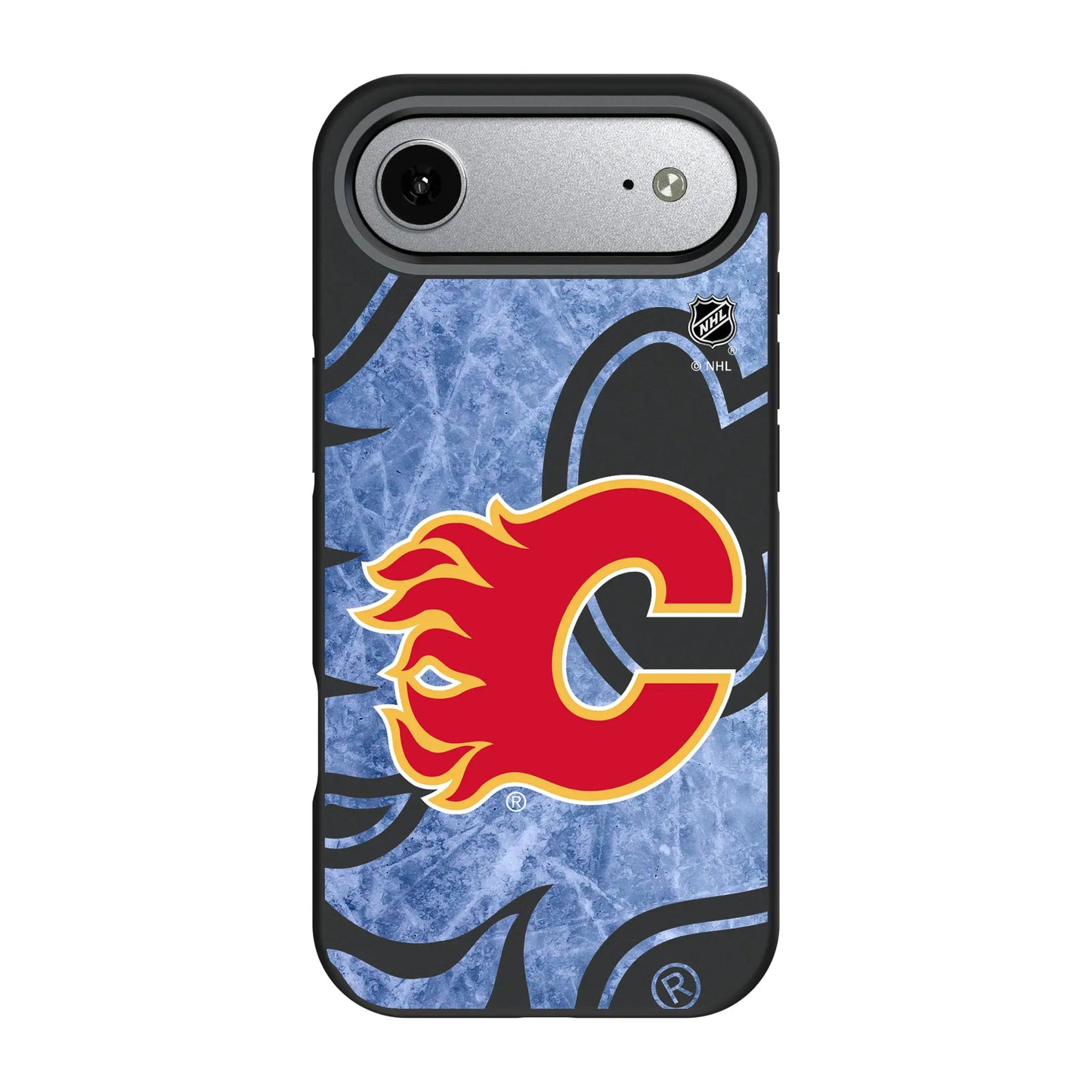Calgary Flames Ice Tilt Bump Phone Case for Apple iPhone