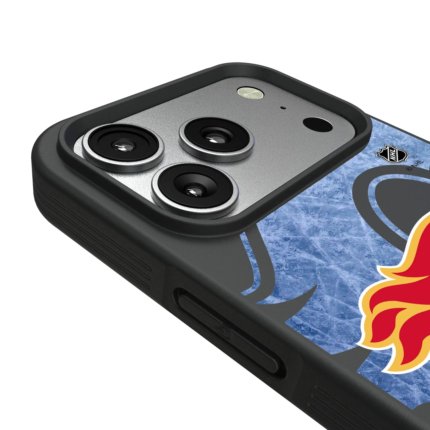 Calgary Flames Ice Tilt Bump Phone Case for Apple iPhone