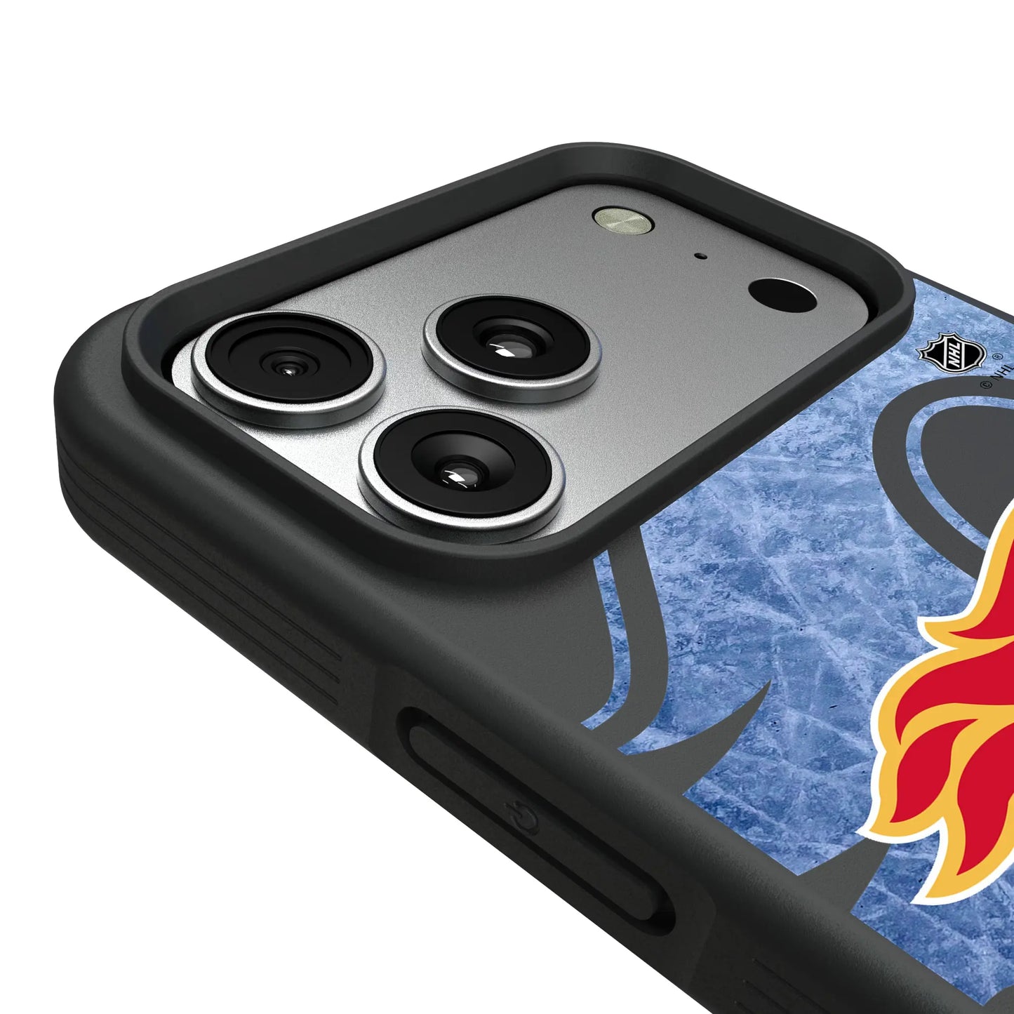Calgary Flames Ice Tilt Bump Phone Case for Apple iPhone
