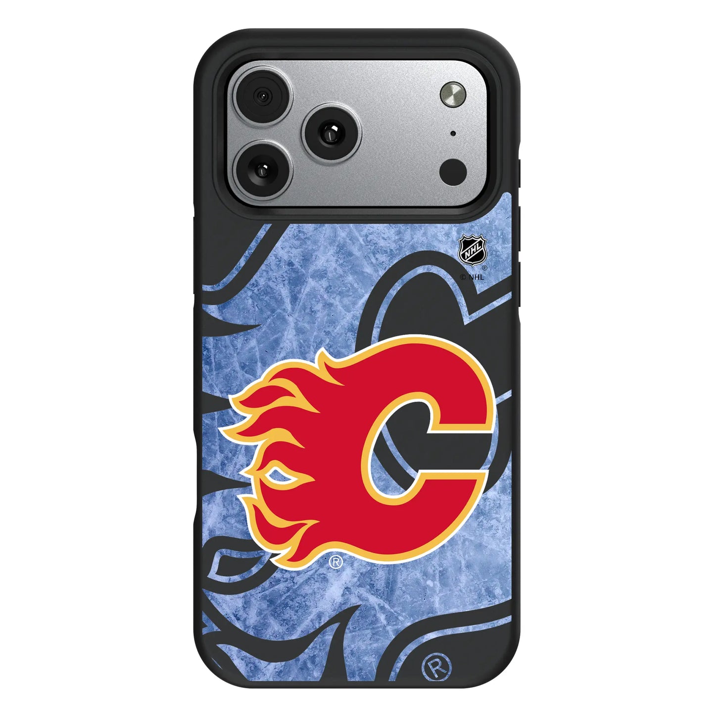 Calgary Flames Ice Tilt Bump Phone Case for Apple iPhone