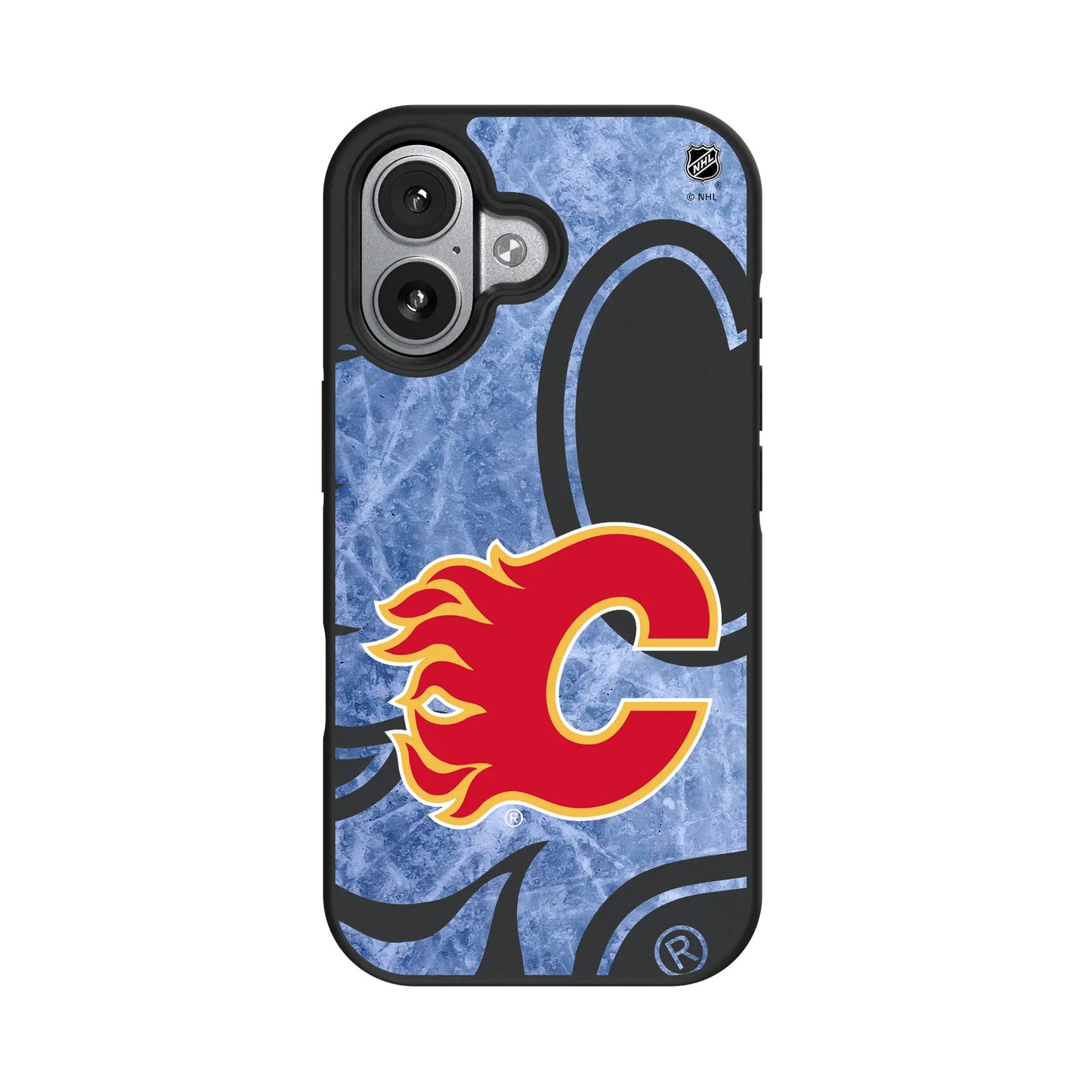 Calgary Flames Ice Tilt Bump Phone Case for Apple iPhone