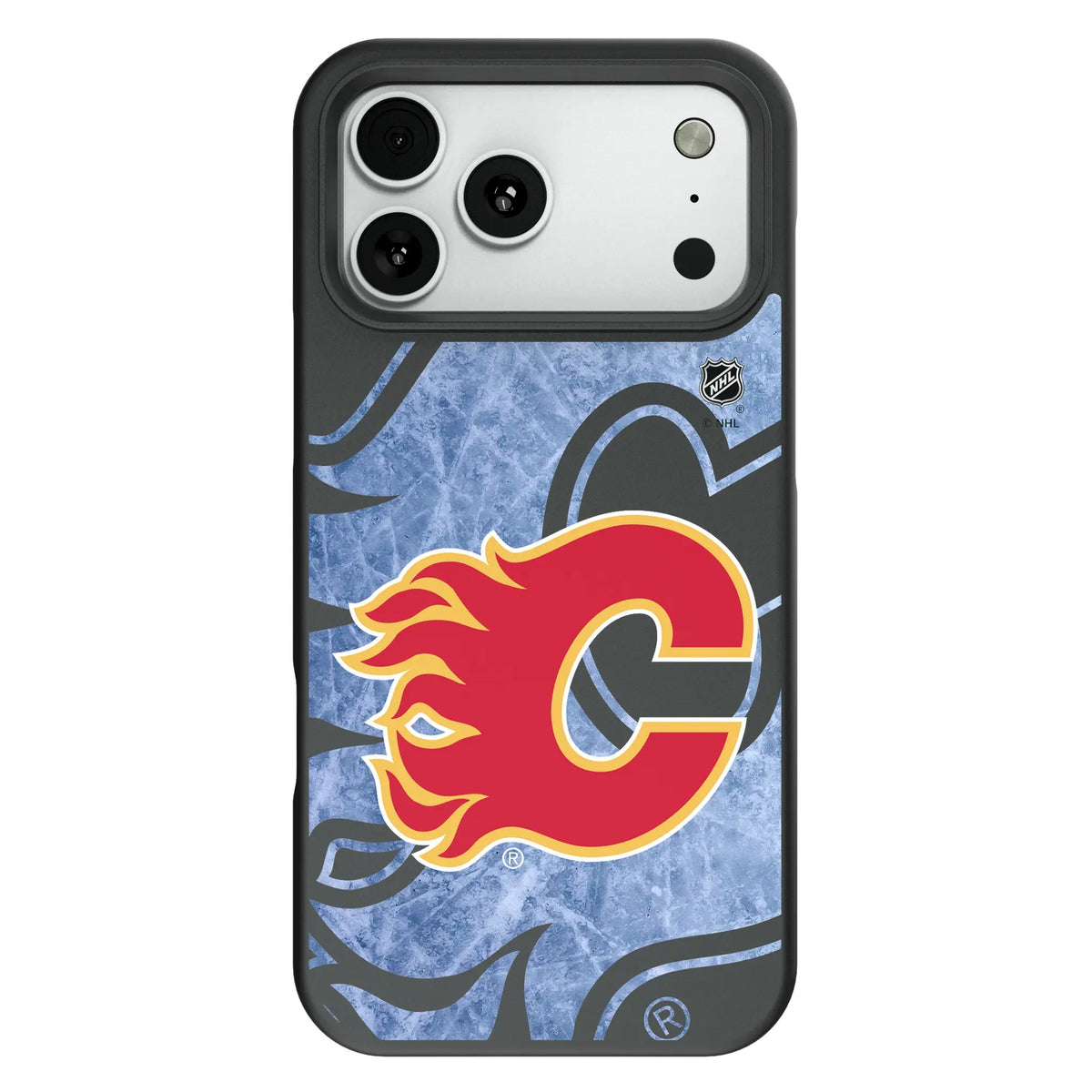 Calgary Flames Ice Tilt Bump Phone Case for Apple iPhone