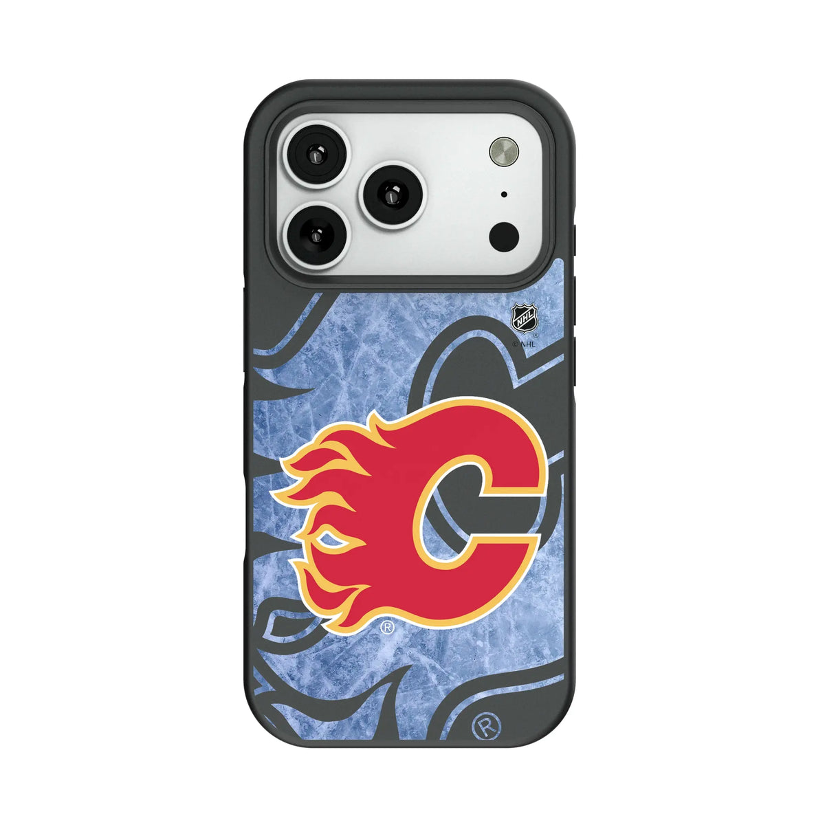Calgary Flames Ice Tilt Bump Phone Case for Apple iPhone