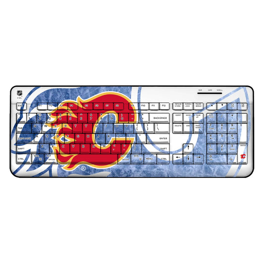 Calgary Flames Ice Tilt Wireless USB Keyboard