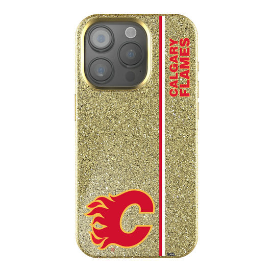 Calgary Flames Sidebar Bling Phone Case for Apple iPhone