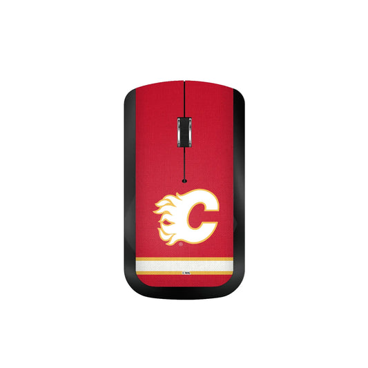 Calgary Flames Stripe Wireless Mouse