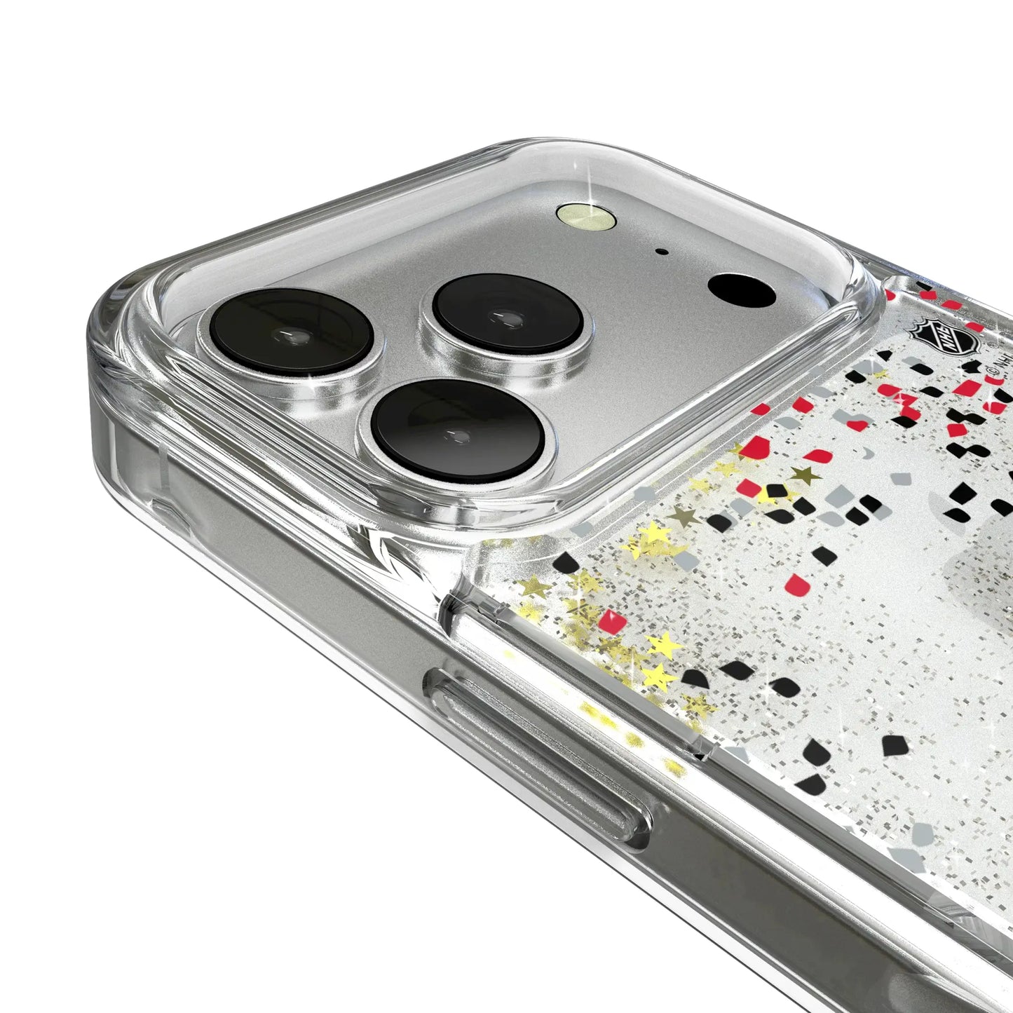 Carolina Hurricanes Confetti Glitter Phone Case for Apple iPhone