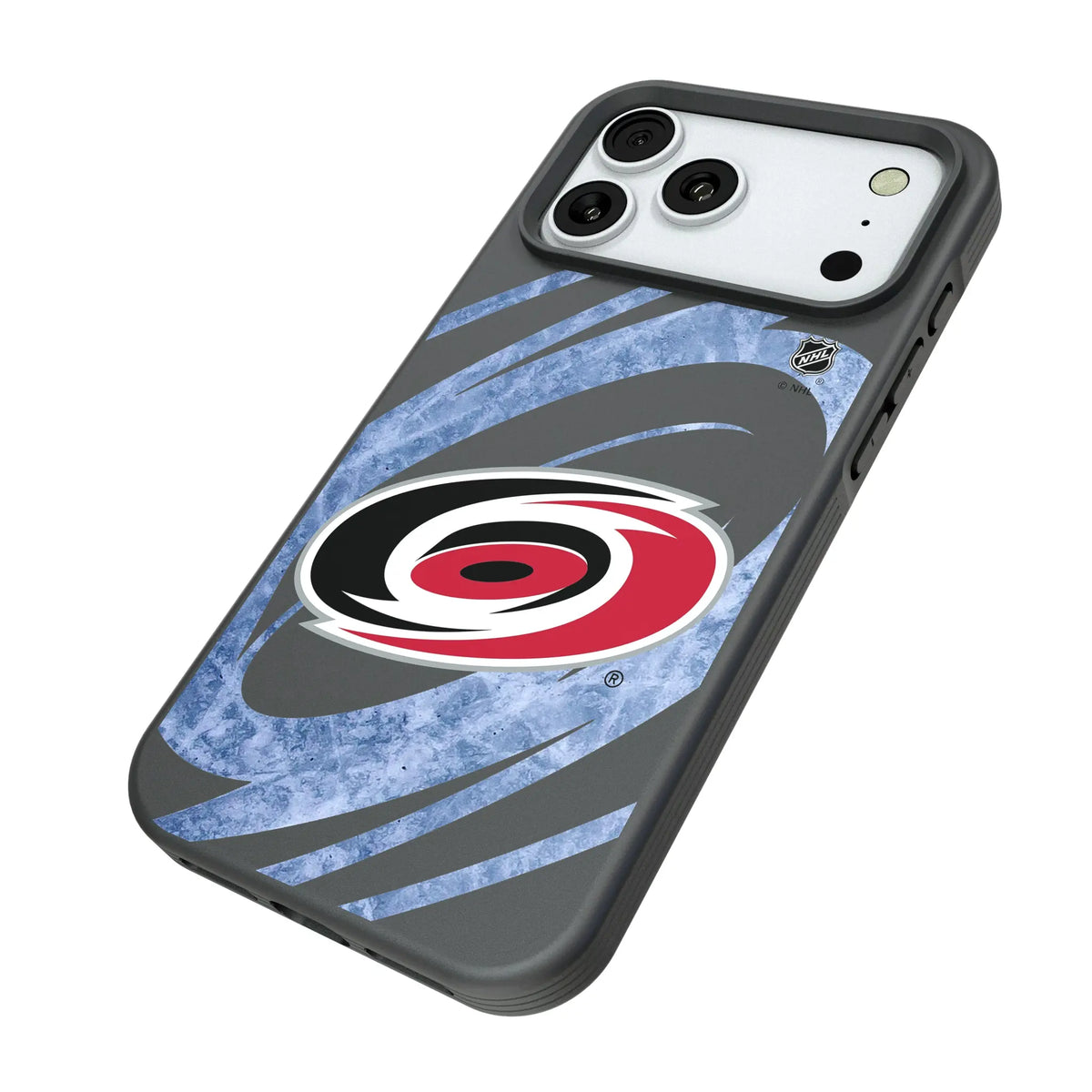 Carolina Hurricanes Ice Tilt Bump Phone Case for Apple iPhone