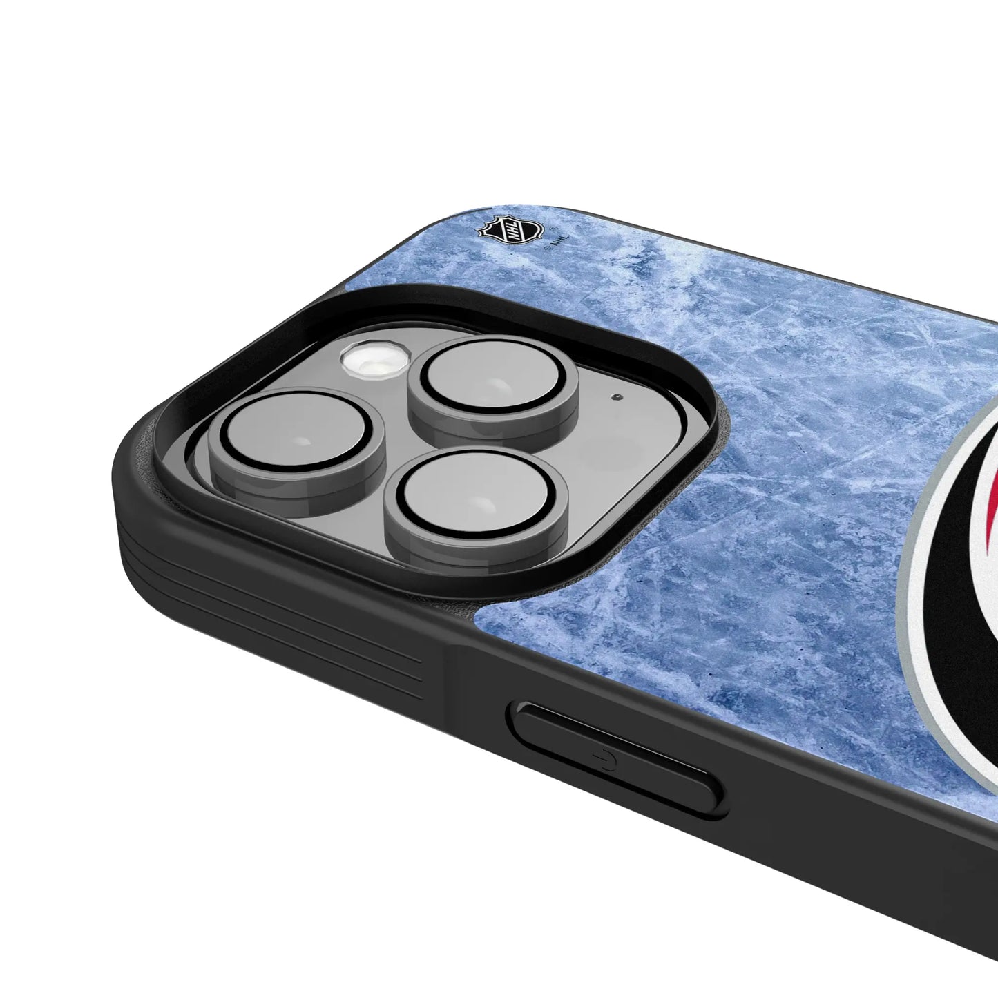 Carolina Hurricanes Ice Wordmark Bump Phone Case for Apple iPhone