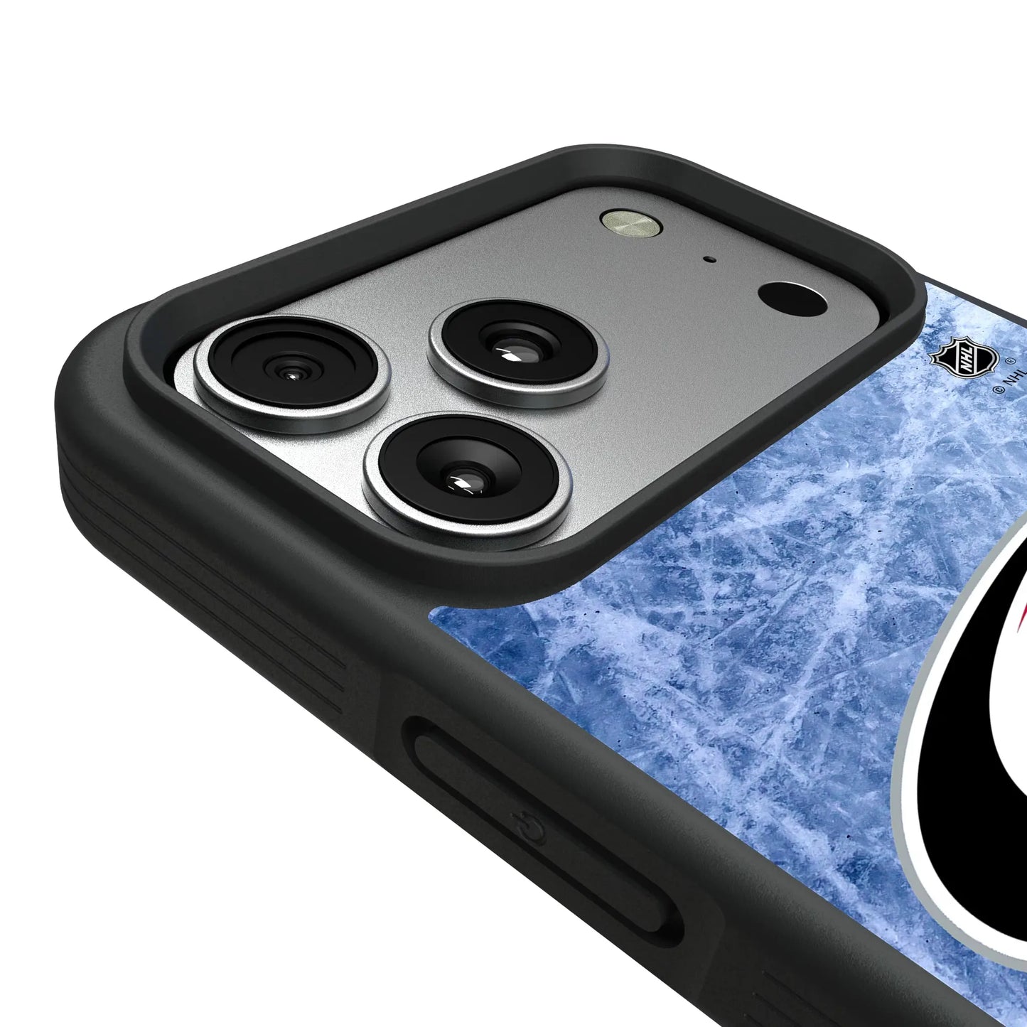 Carolina Hurricanes Ice Wordmark Bump Phone Case for Apple iPhone
