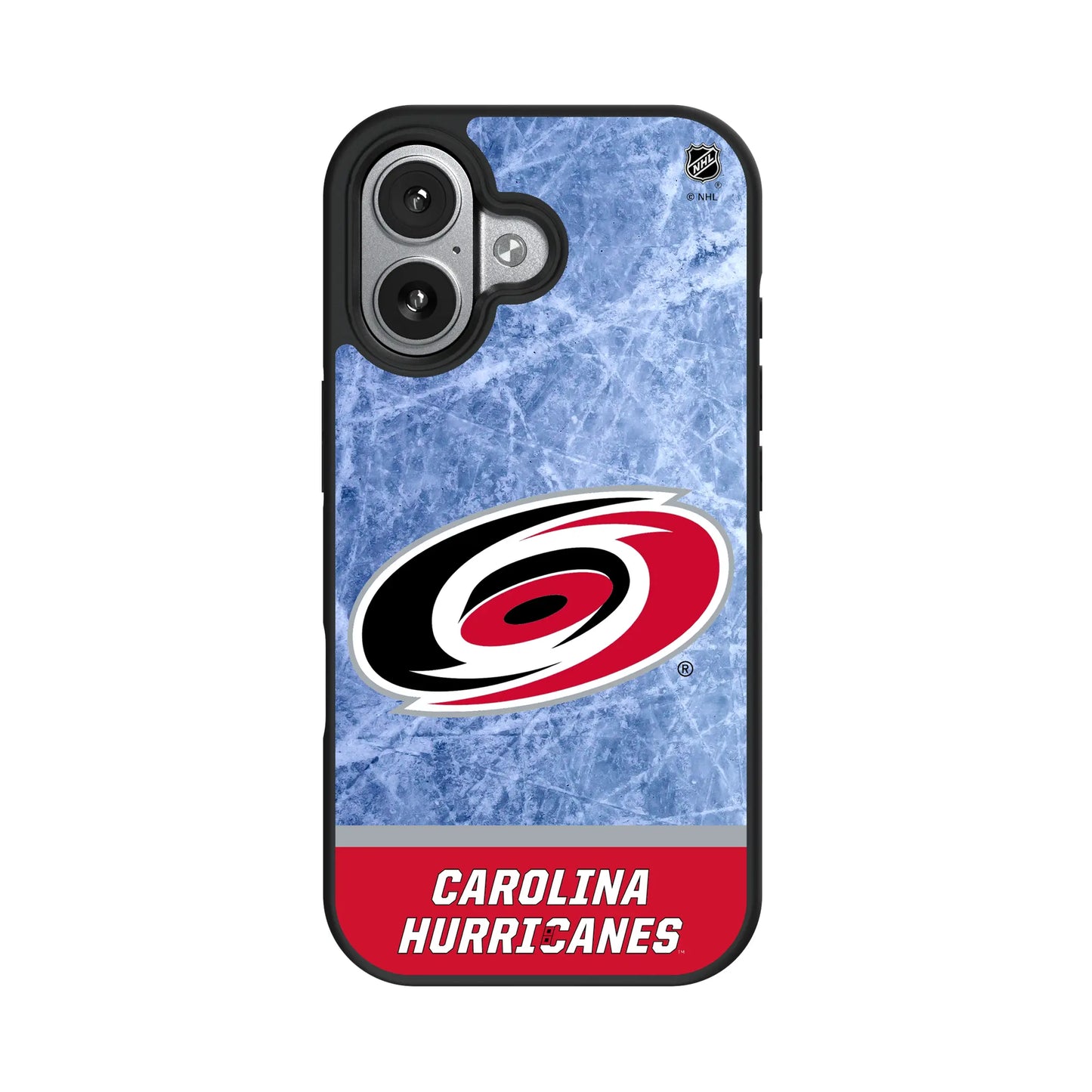 Carolina Hurricanes Ice Wordmark Bump Phone Case for Apple iPhone