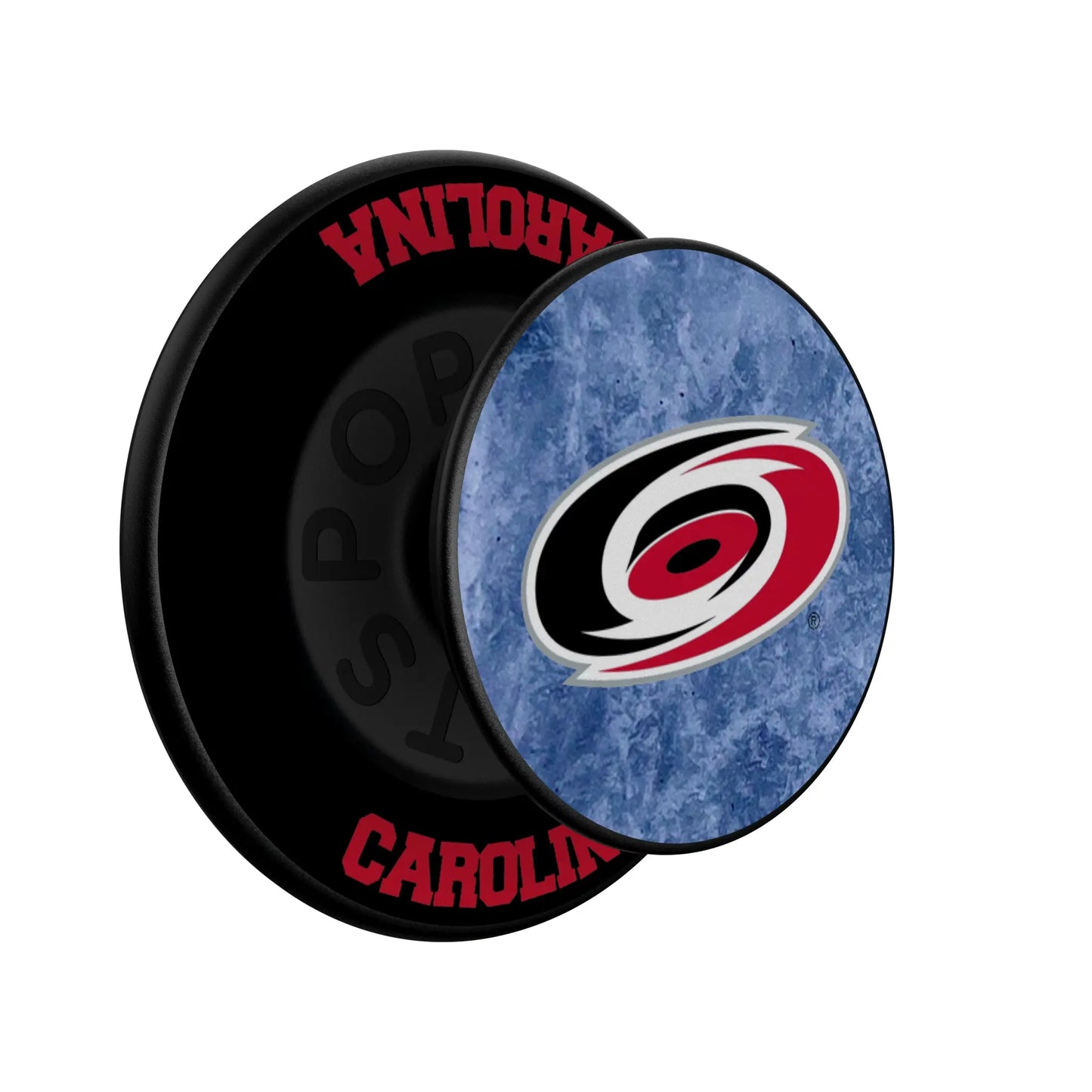 Carolina Hurricanes Ice Wordmark PopSockets Magnetic Phone Grip and Stand