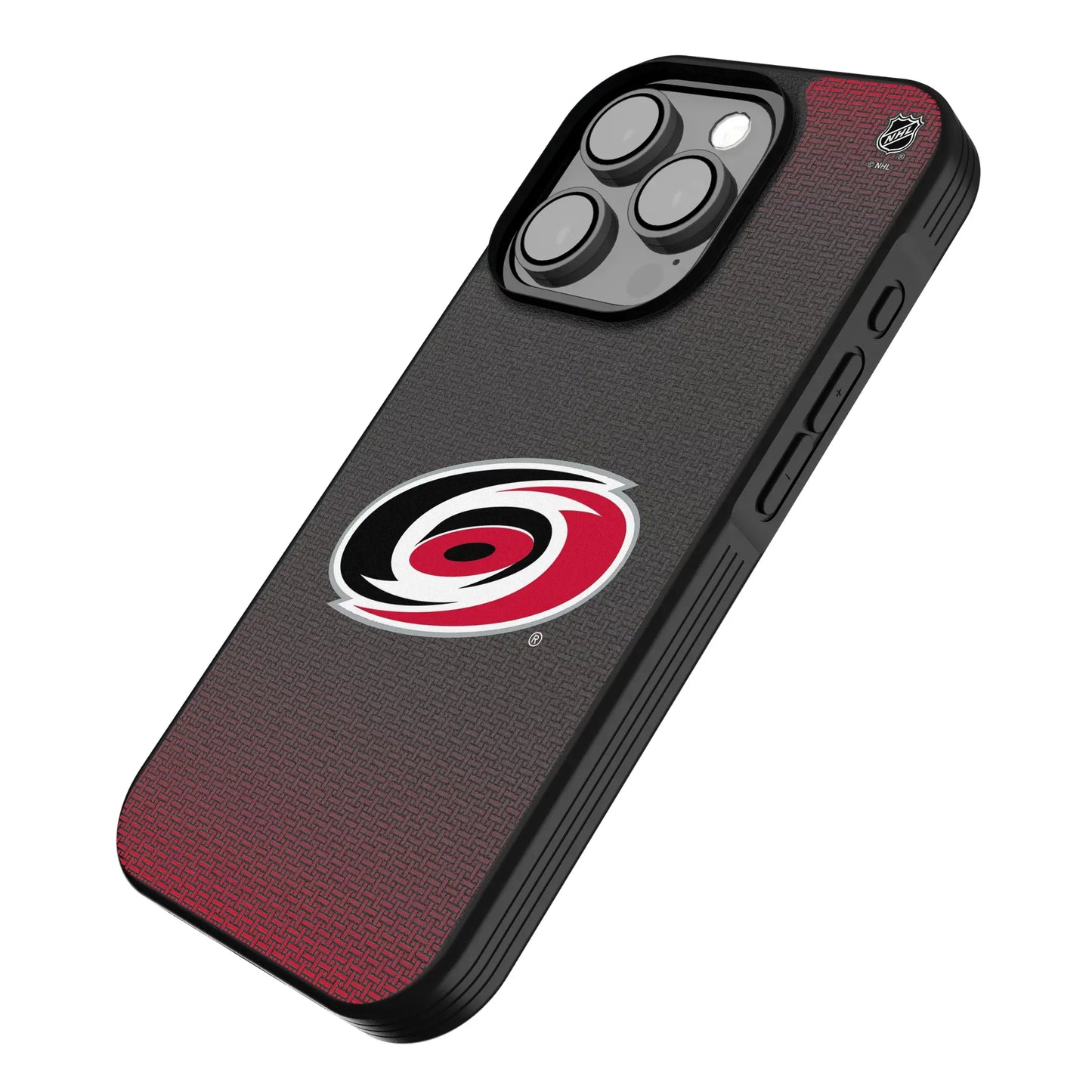 Carolina Hurricanes Linen Bump Phone Case for Apple iPhone
