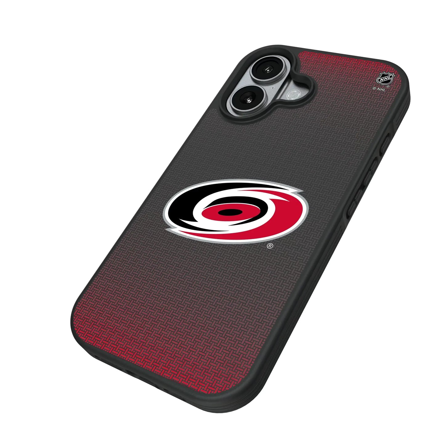 Carolina Hurricanes Linen Bump Phone Case for Apple iPhone