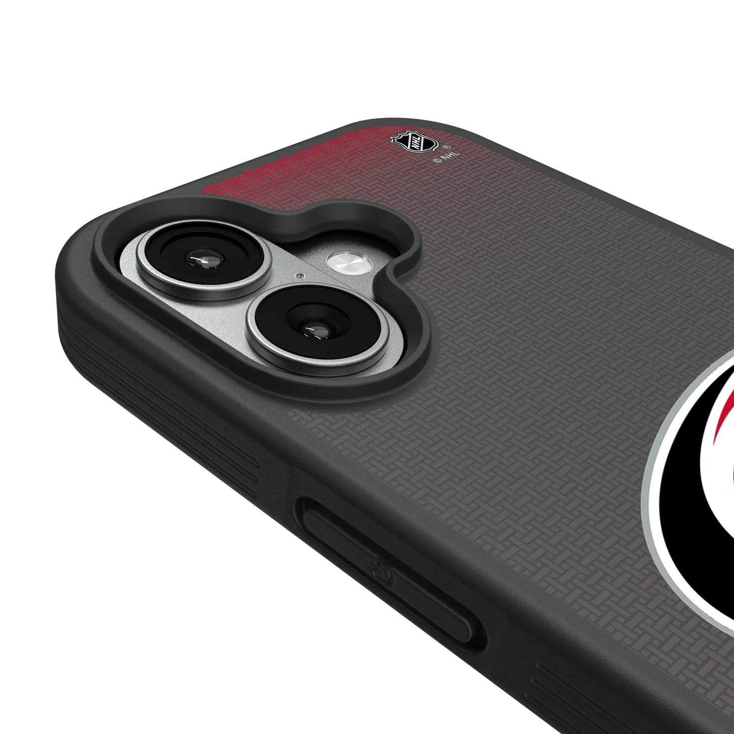 Carolina Hurricanes Linen Bump Phone Case for Apple iPhone
