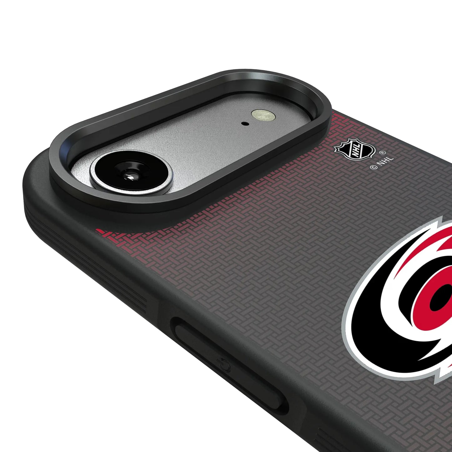 Carolina Hurricanes Linen Bump Phone Case for Apple iPhone