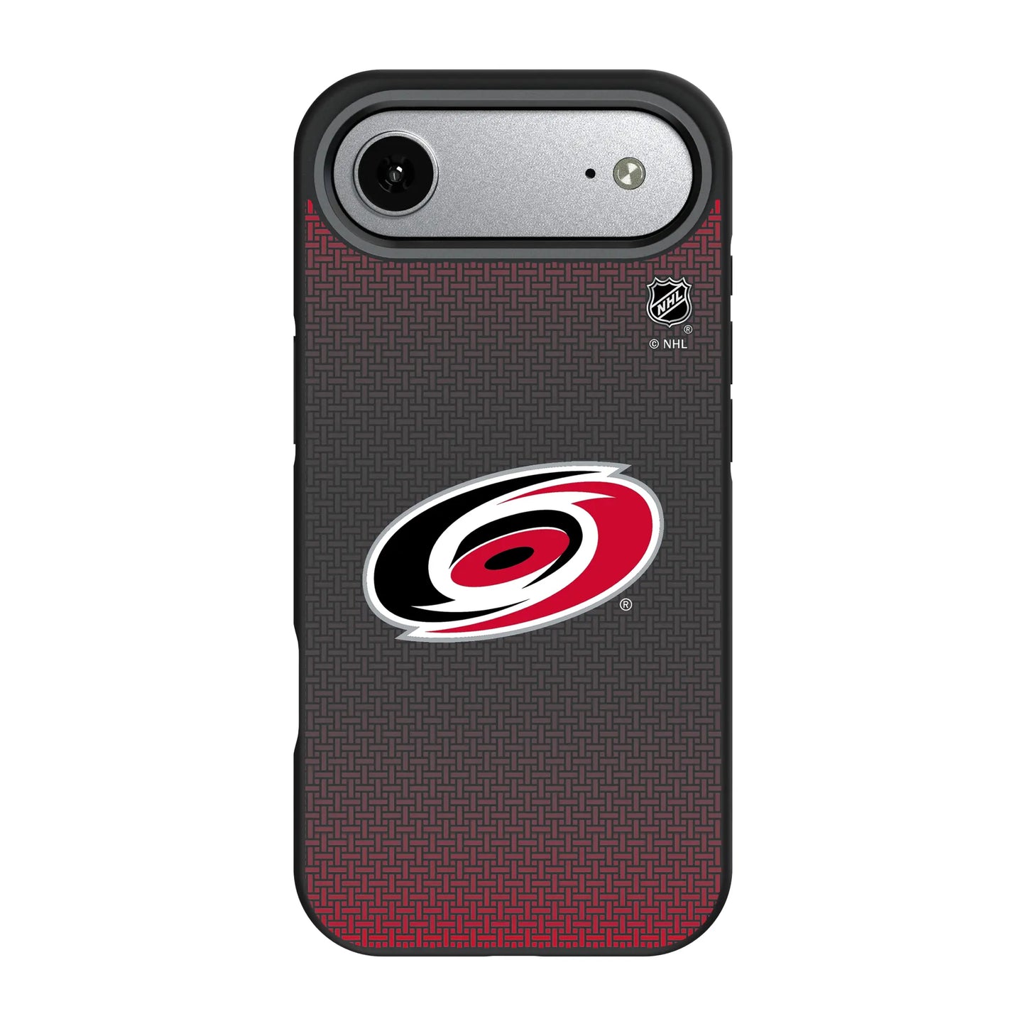 Carolina Hurricanes Linen Bump Phone Case for Apple iPhone