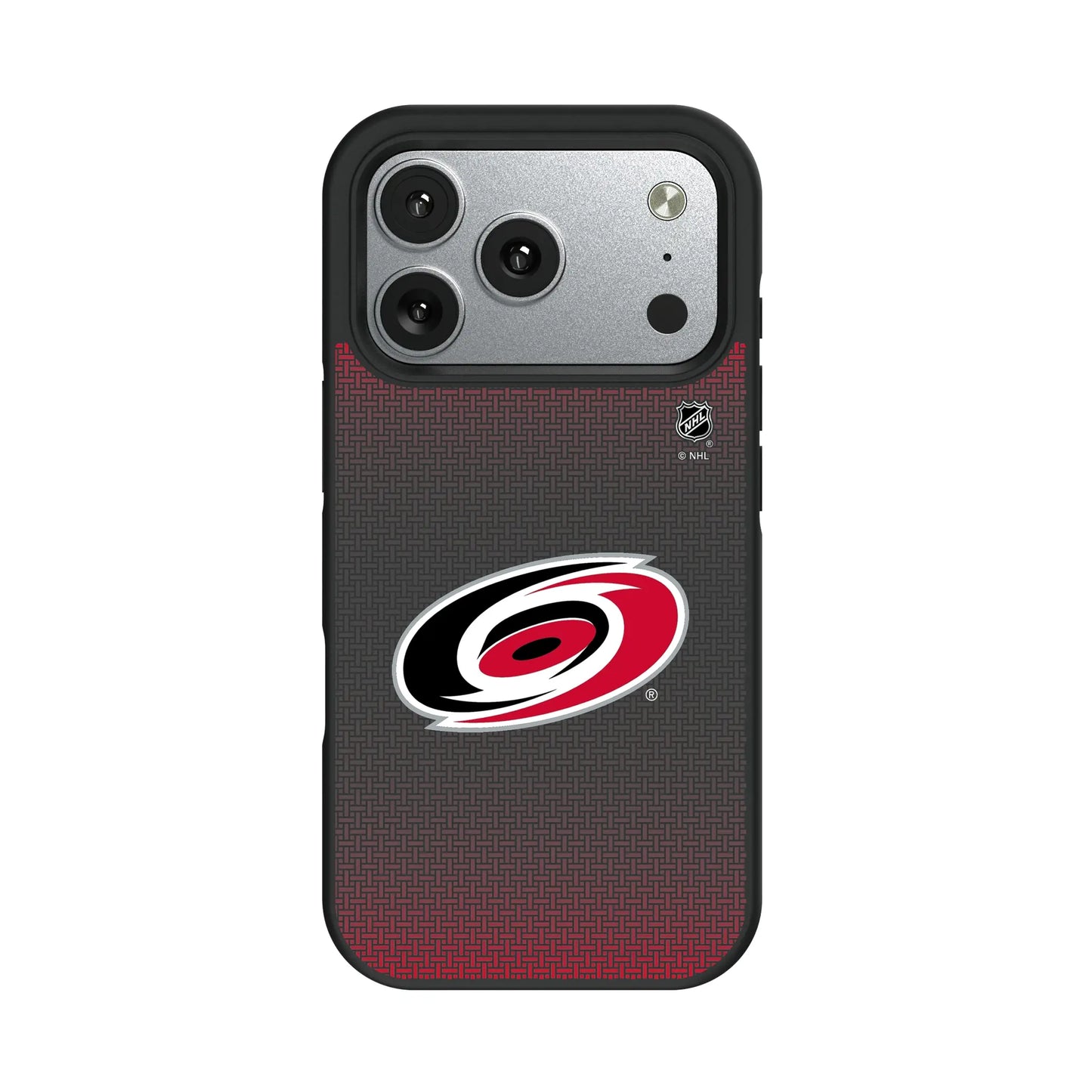 Carolina Hurricanes Linen Bump Phone Case for Apple iPhone