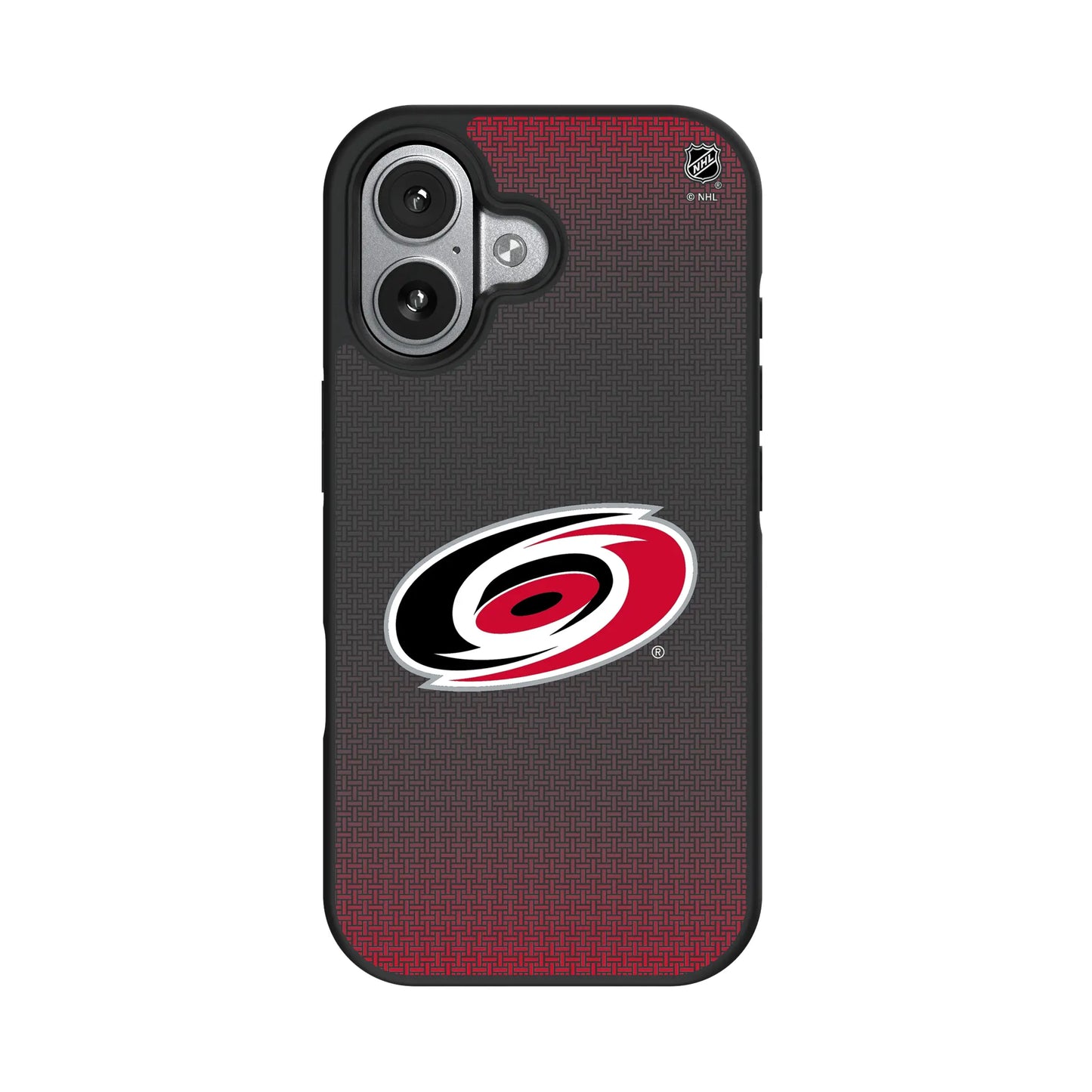 Carolina Hurricanes Linen Bump Phone Case for Apple iPhone