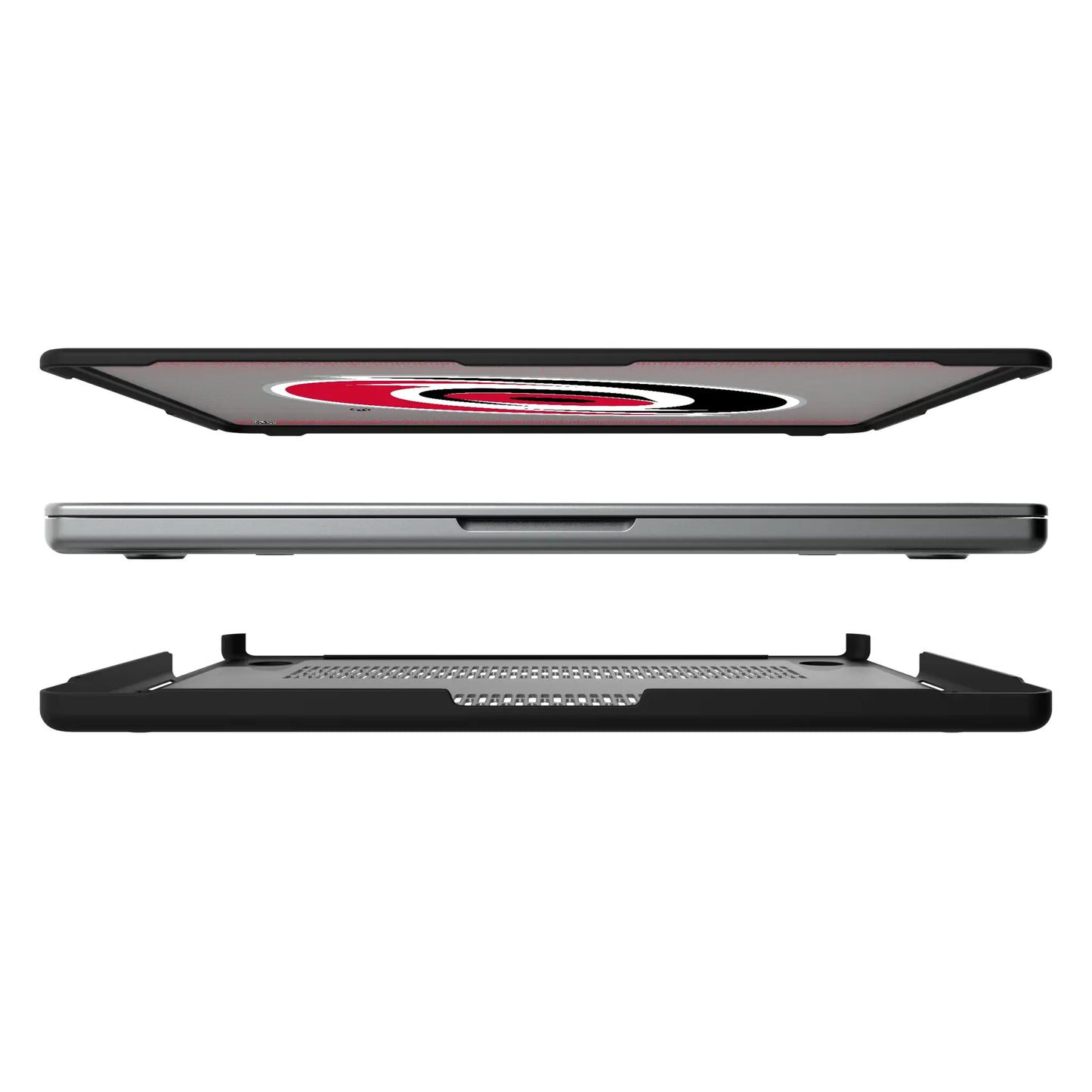 Carolina Hurricanes Linen Laptop Case for Apple MacBook