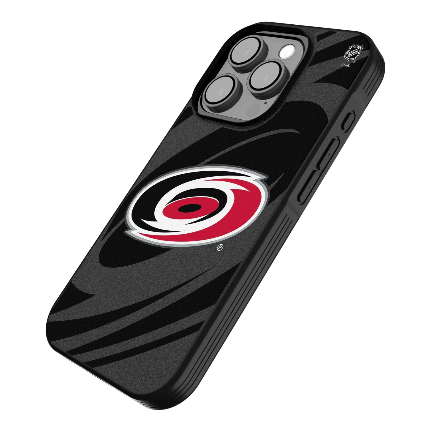 Carolina Hurricanes Monocolor Tilt Bump Phone Case for Apple iPhone