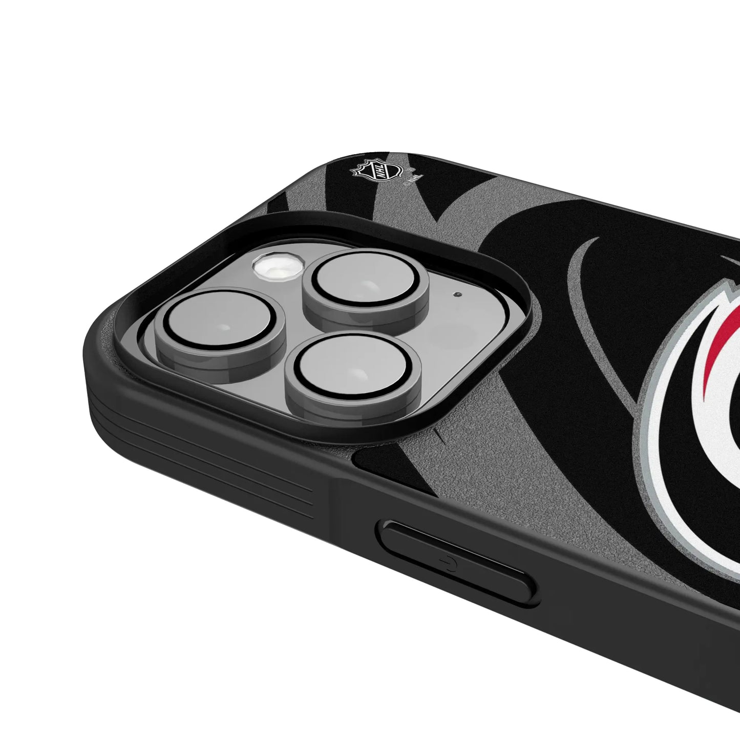 Carolina Hurricanes Monocolor Tilt Bump Phone Case for Apple iPhone