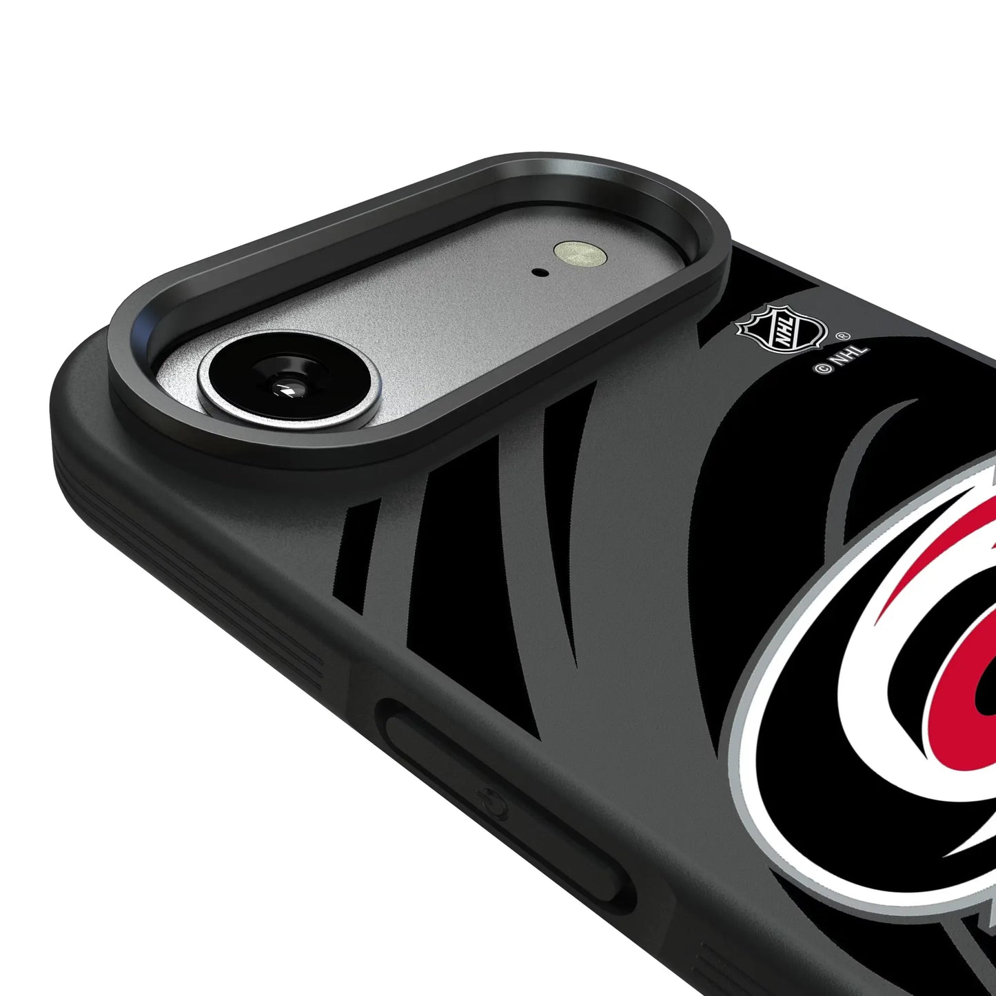 Carolina Hurricanes Monocolor Tilt Bump Phone Case for Apple iPhone