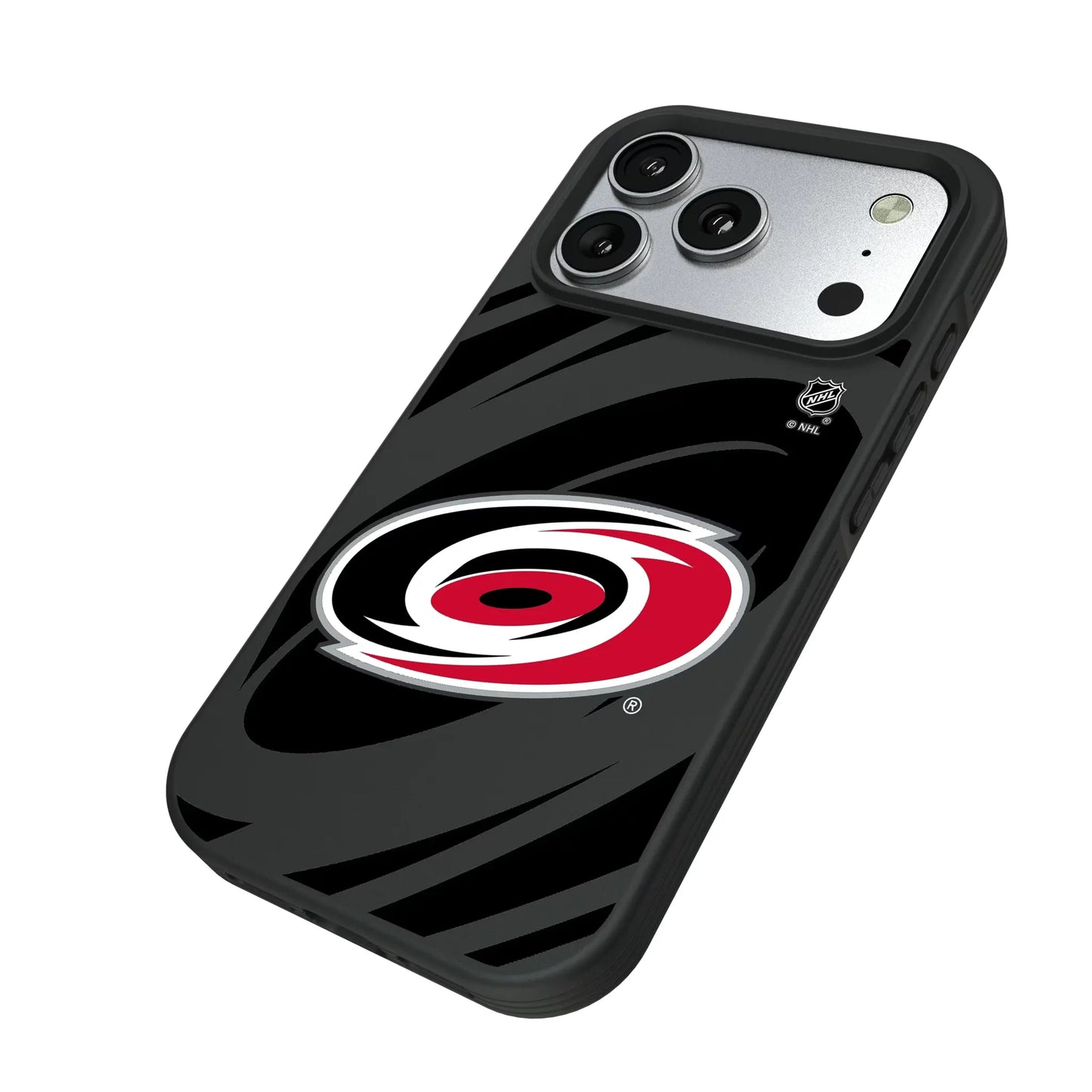 Carolina Hurricanes Monocolor Tilt Bump Phone Case for Apple iPhone