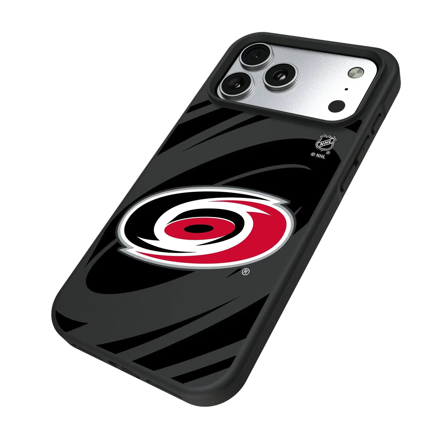 Carolina Hurricanes Monocolor Tilt Bump Phone Case for Apple iPhone