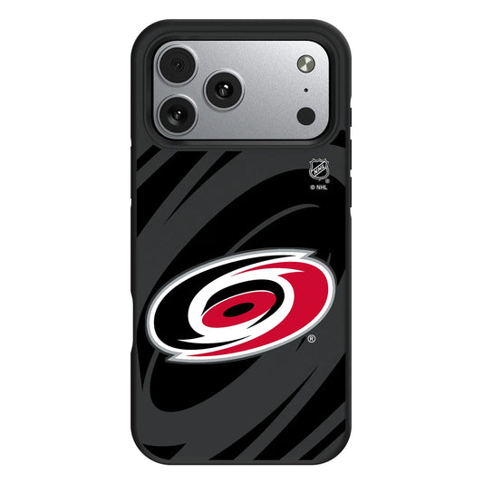 Carolina Hurricanes Monocolor Tilt Bump Phone Case for Apple iPhone