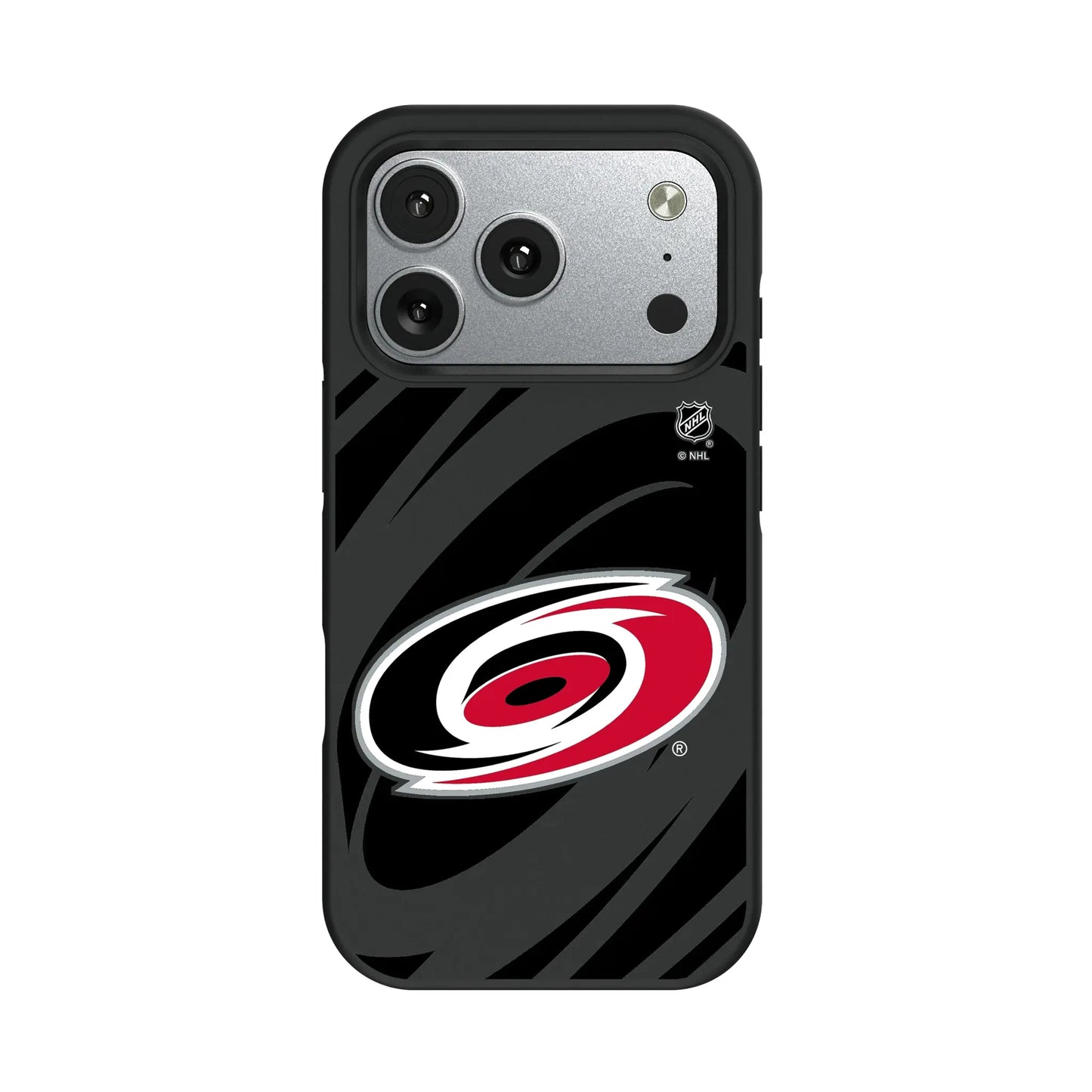 Carolina Hurricanes Monocolor Tilt Bump Phone Case for Apple iPhone