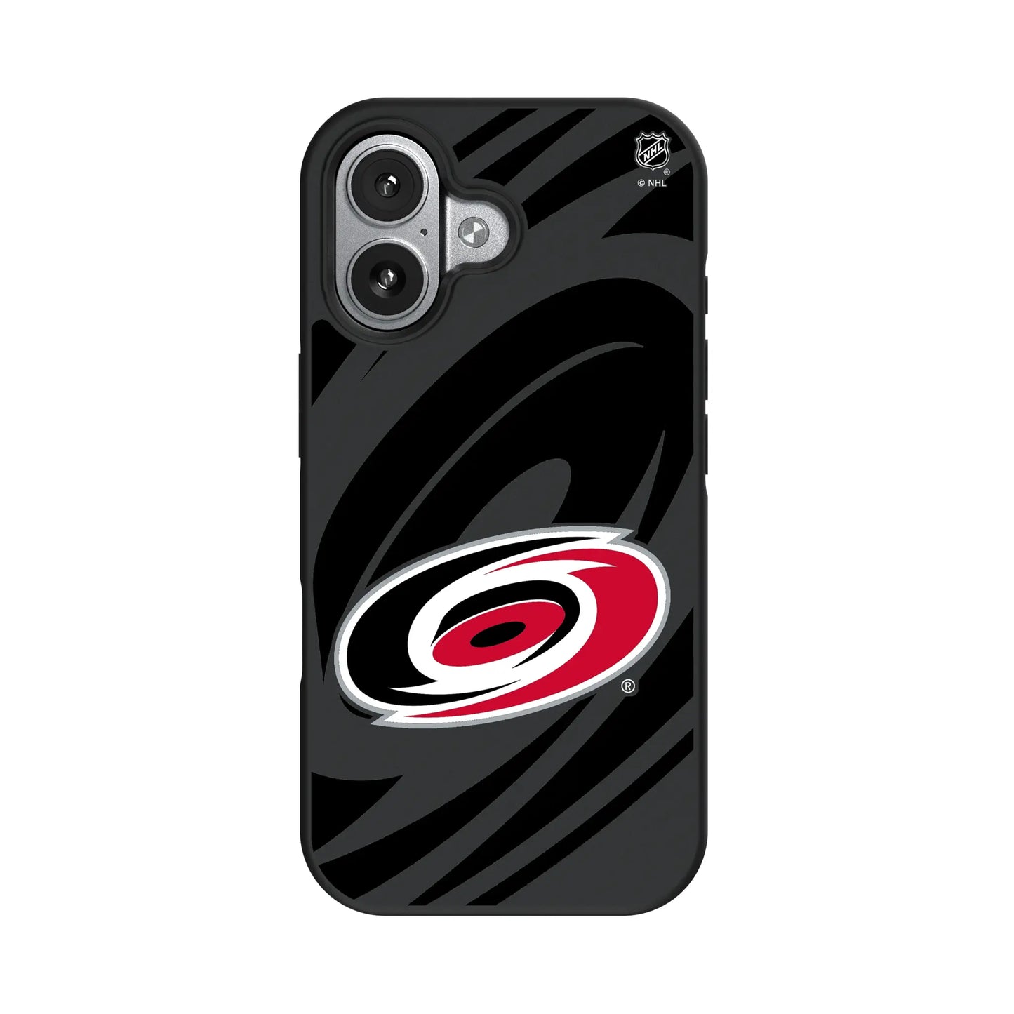 Carolina Hurricanes Monocolor Tilt Bump Phone Case for Apple iPhone
