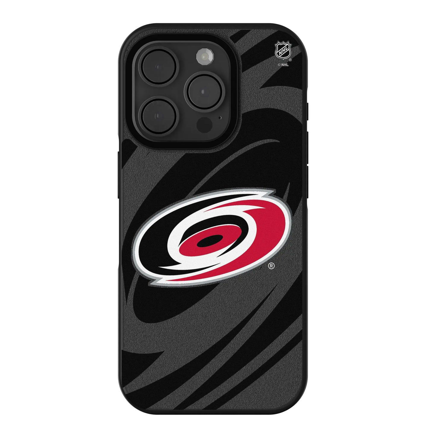 Carolina Hurricanes Monocolor Tilt Bump Phone Case for Apple iPhone