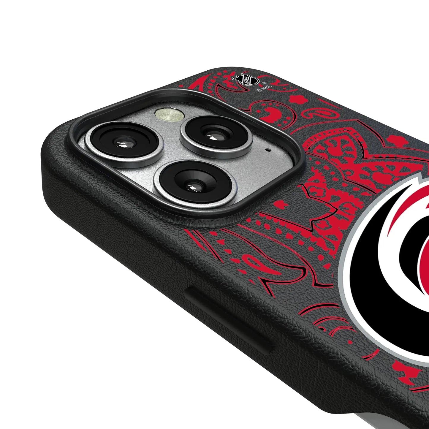 Carolina Hurricanes Paisley MagSafe Compatible Phone Case for Apple iPhone