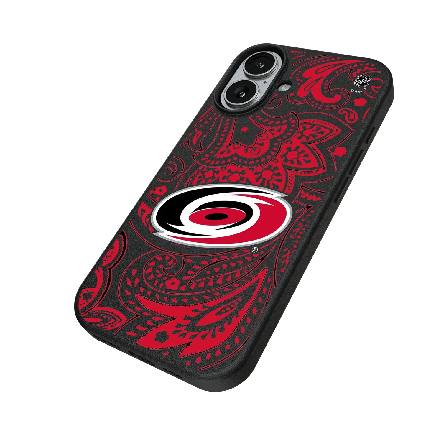 Carolina Hurricanes Paisley MagSafe Compatible Phone Case for Apple iPhone