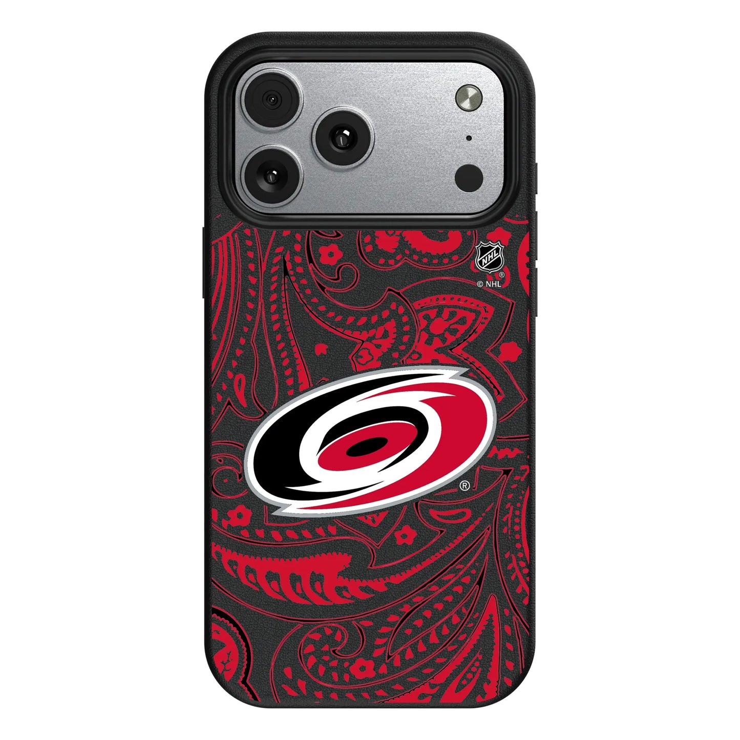 Carolina Hurricanes Paisley MagSafe Compatible Phone Case for Apple iPhone