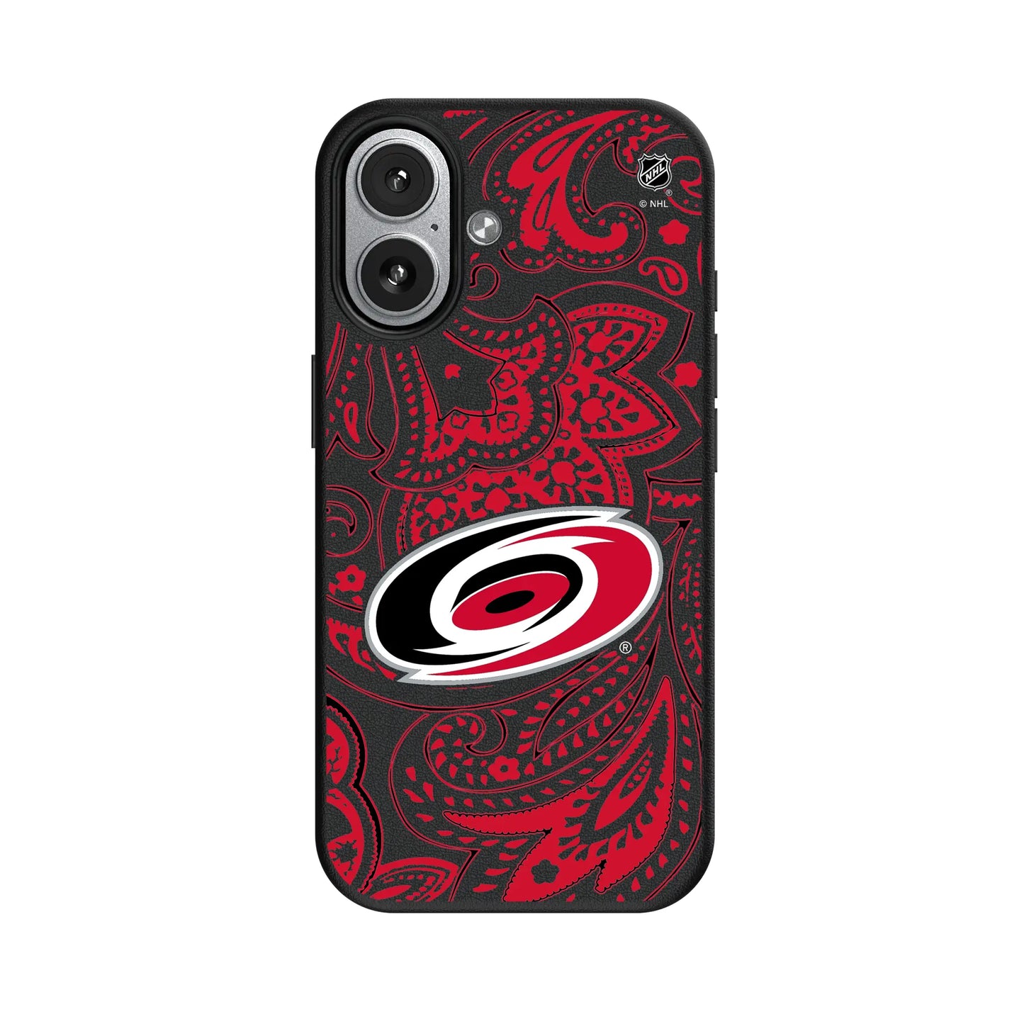 Carolina Hurricanes Paisley MagSafe Compatible Phone Case for Apple iPhone