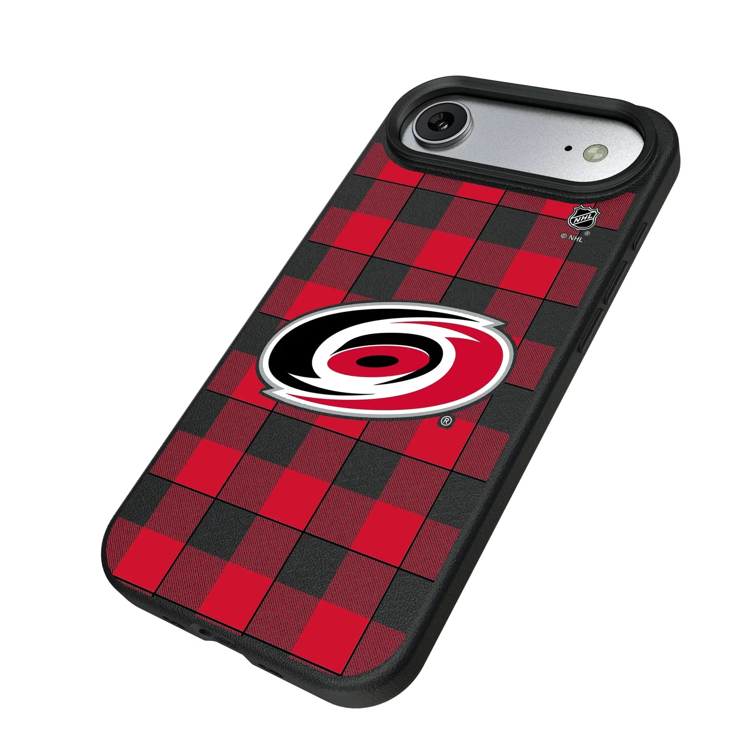 Carolina Hurricanes Plaid MagSafe Compatible Phone Case for Apple iPhone