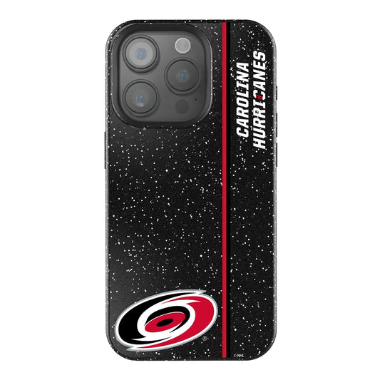 Carolina Hurricanes Sidebar Black Bling Phone Case for Apple iPhone