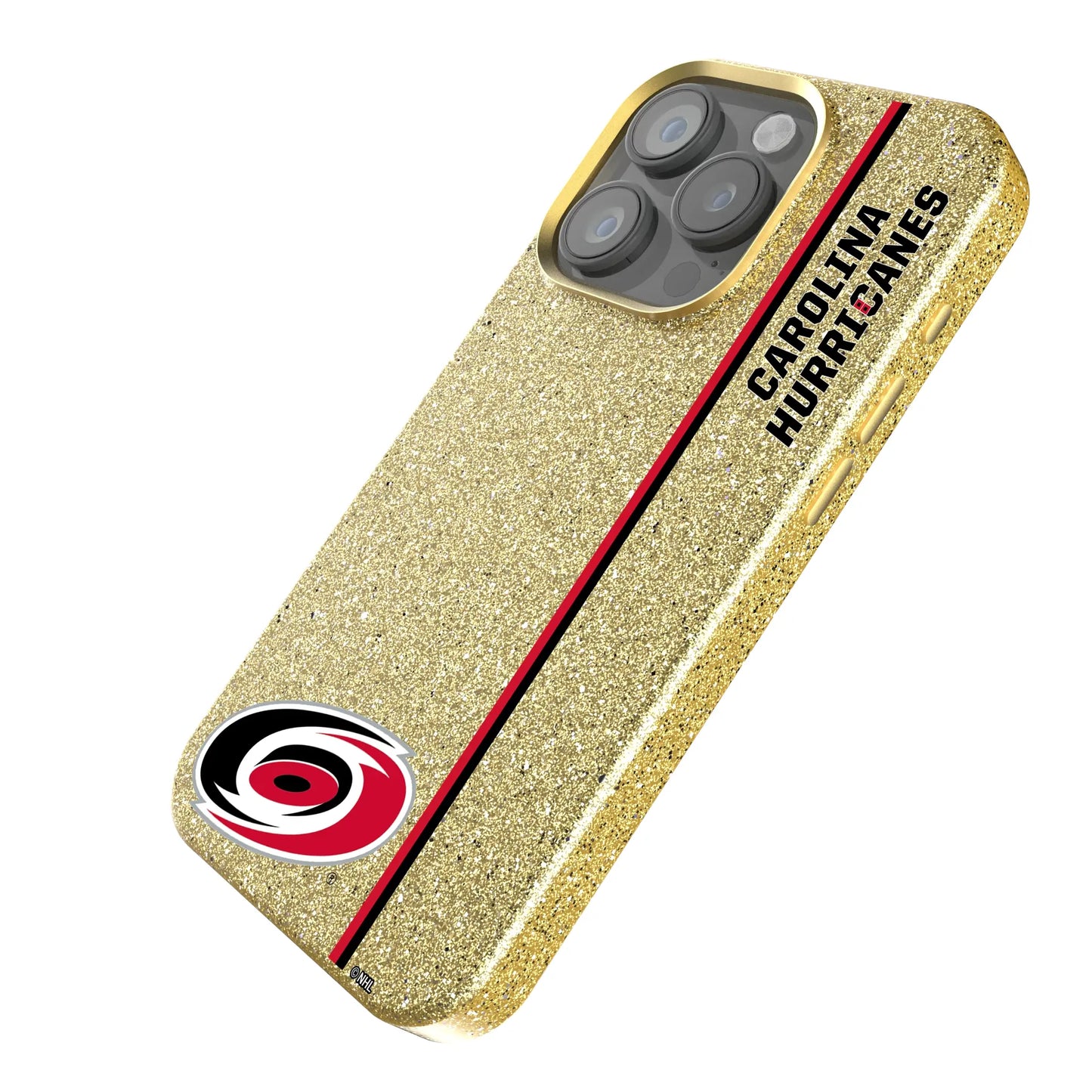 Carolina Hurricanes Sidebar Bling Phone Case for Apple iPhone