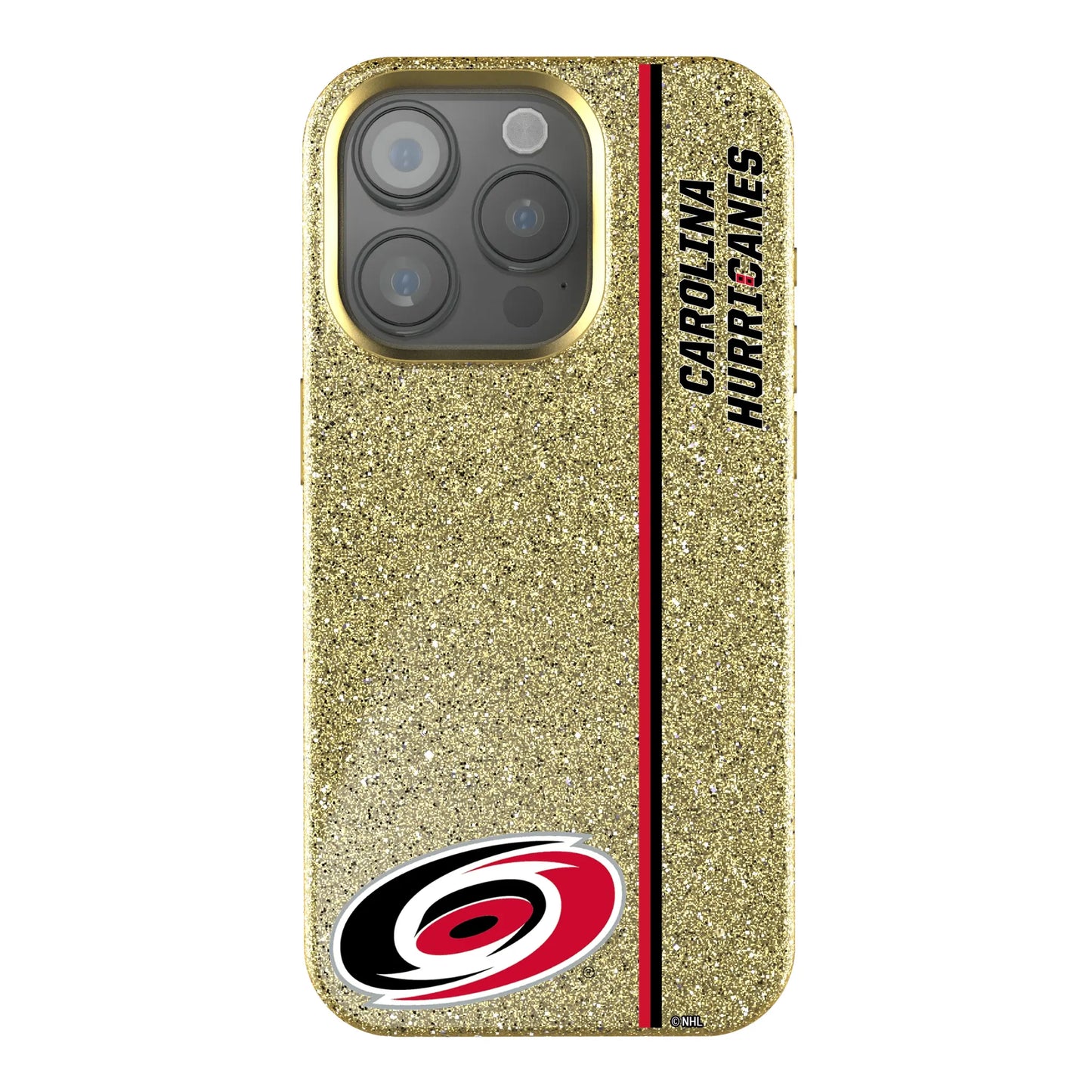 Carolina Hurricanes Sidebar Bling Phone Case for Apple iPhone