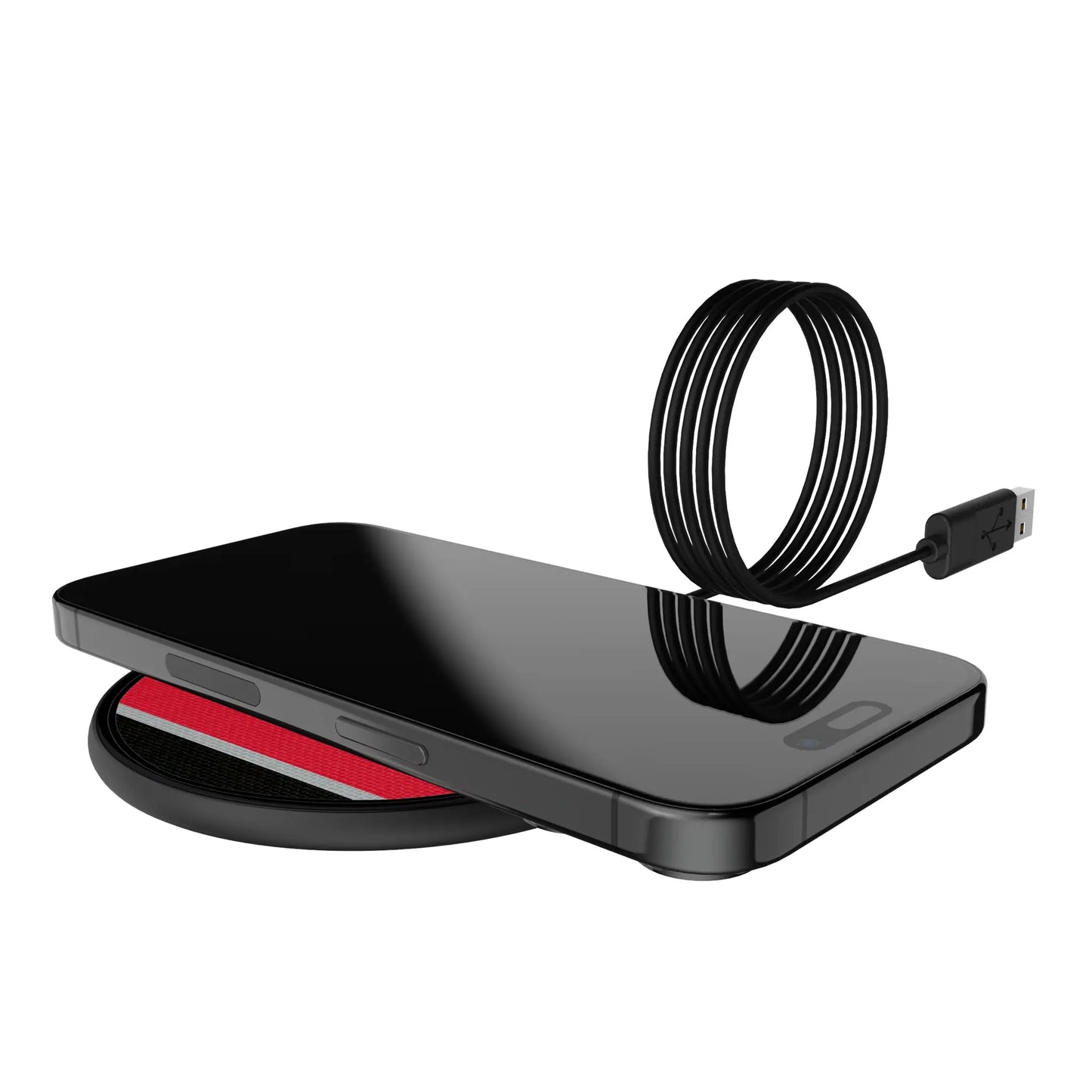 Carolina Hurricanes Stripe 15-Watt Wireless Charger