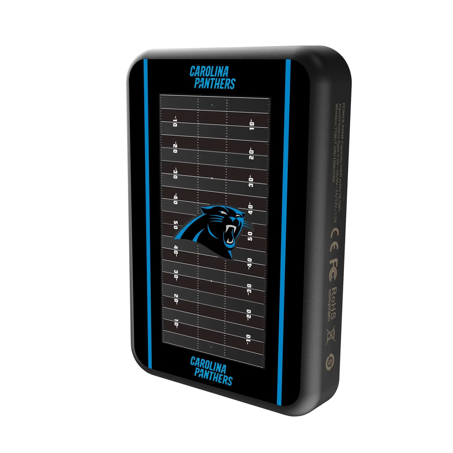 Carolina Panthers Field Wireless Mag Power Bank