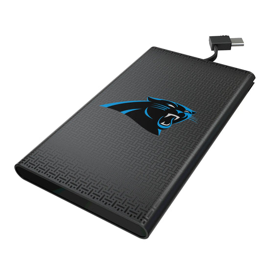 Carolina Panthers Linen 5000mAh Flat Powerbank
