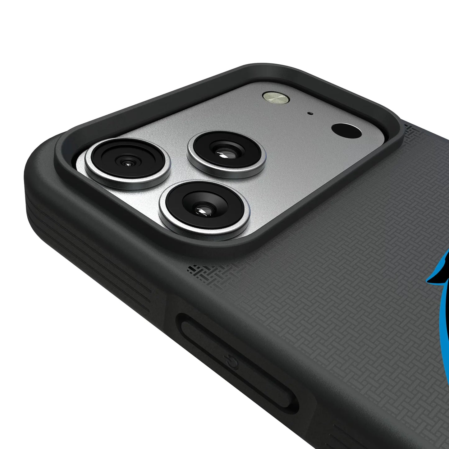 Carolina Panthers Linen Bump Phone Case for Apple iPhone