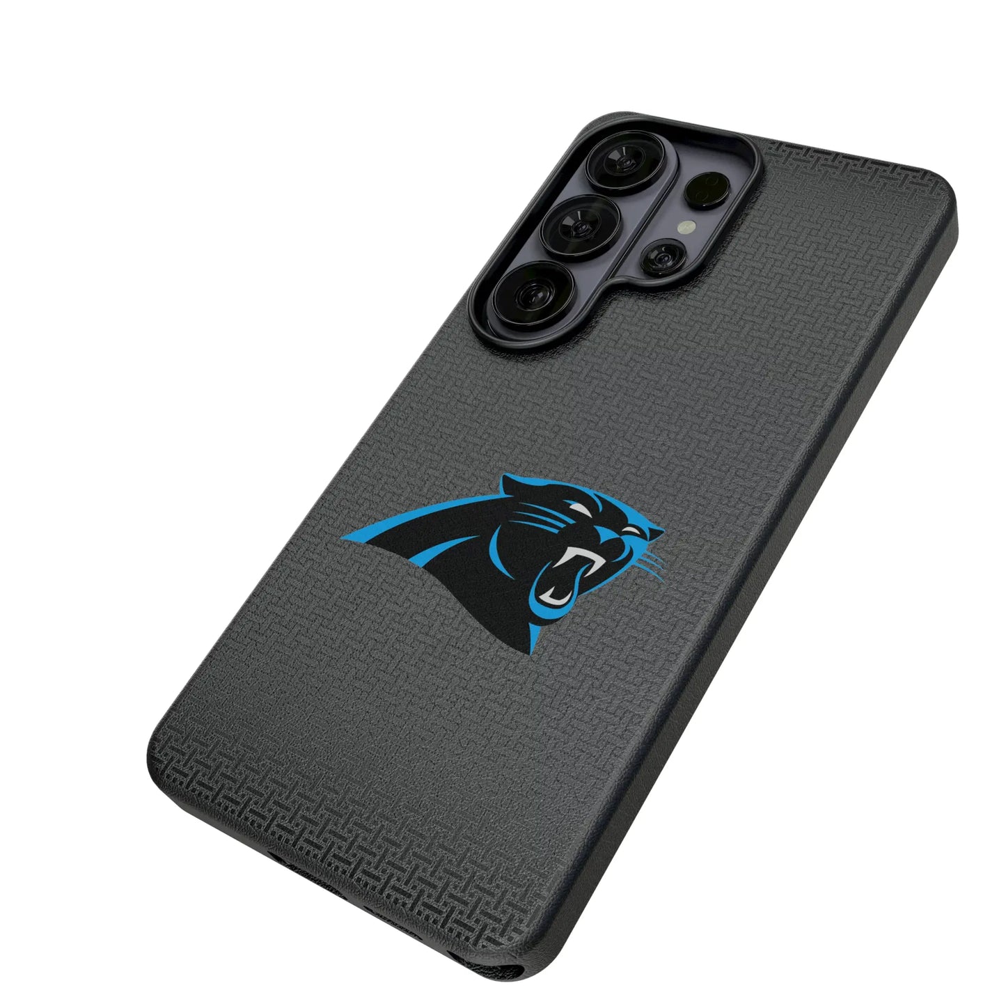 Carolina Panthers Linen MagSafe Compatible Phone Case for Samsung Galaxy