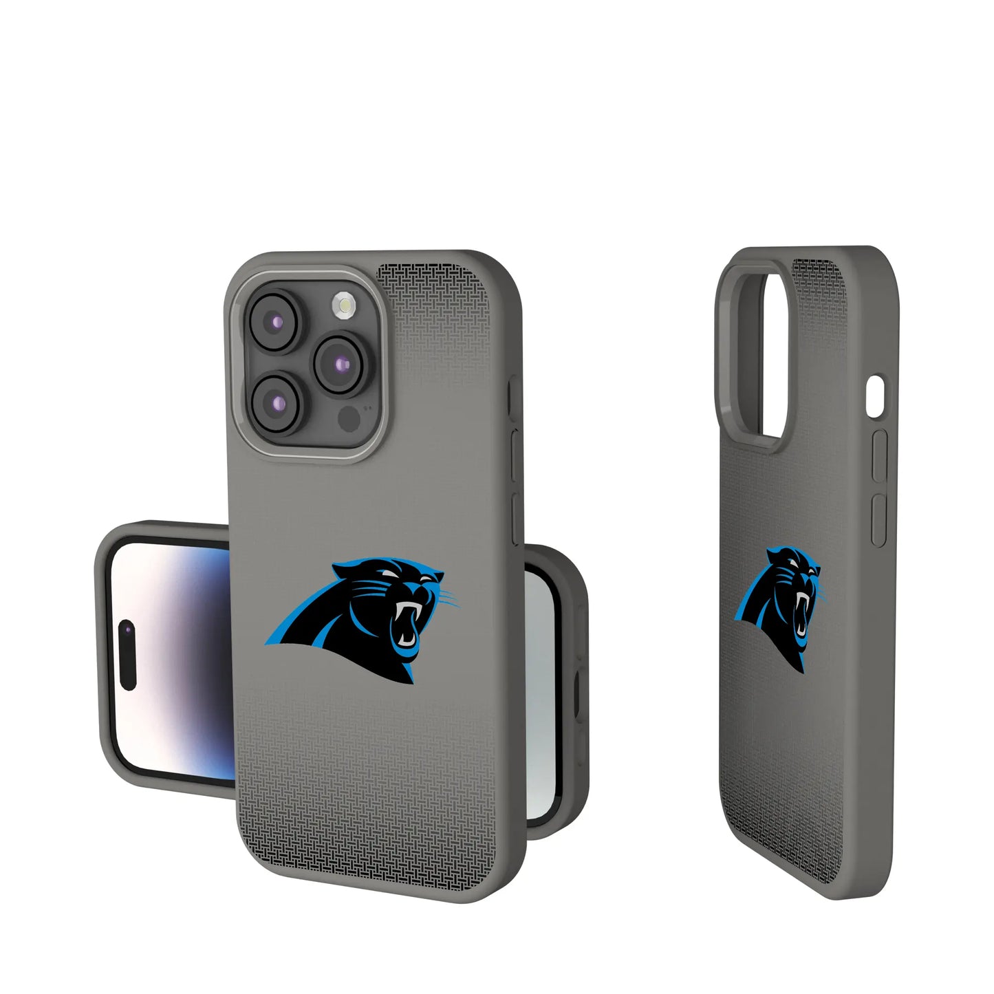 Carolina Panthers Linen Soft Touch Phone Case for Apple iPhone